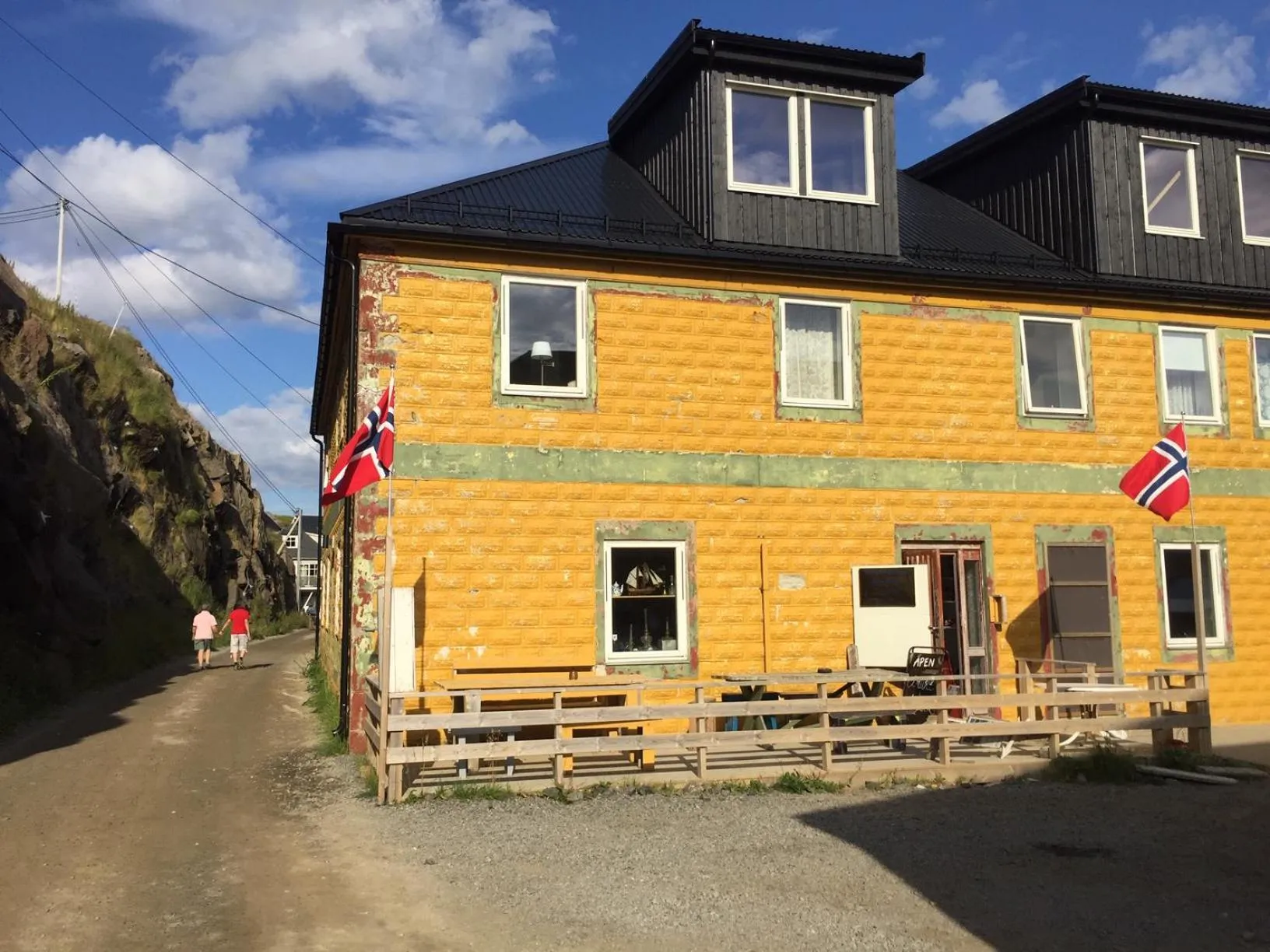 Area and facilities in NyksundRom, Nyksund