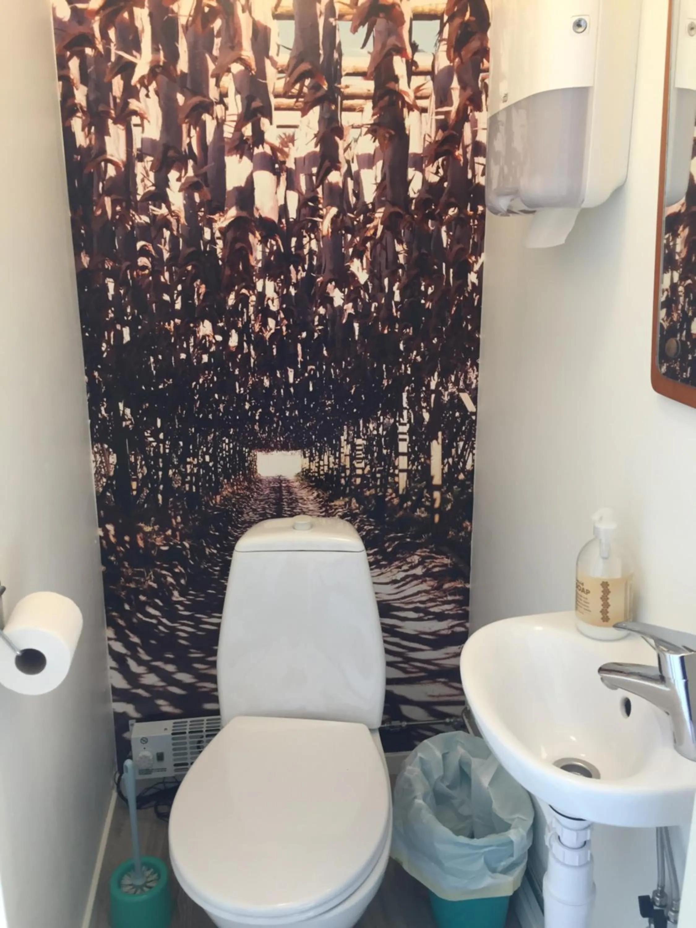 Toilet in NyksundRom, Nyksund