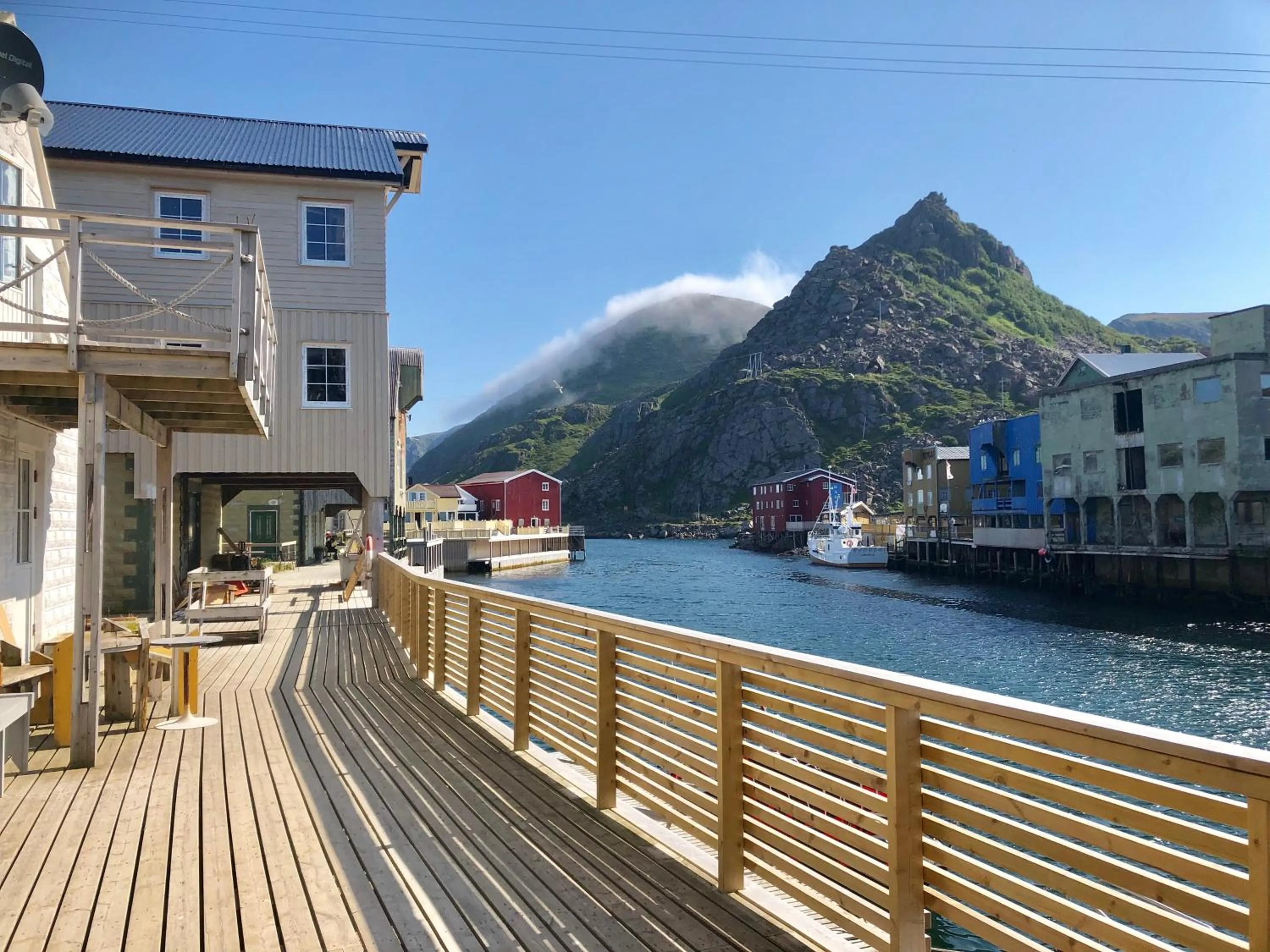 Property building in NyksundRom, Nyksund