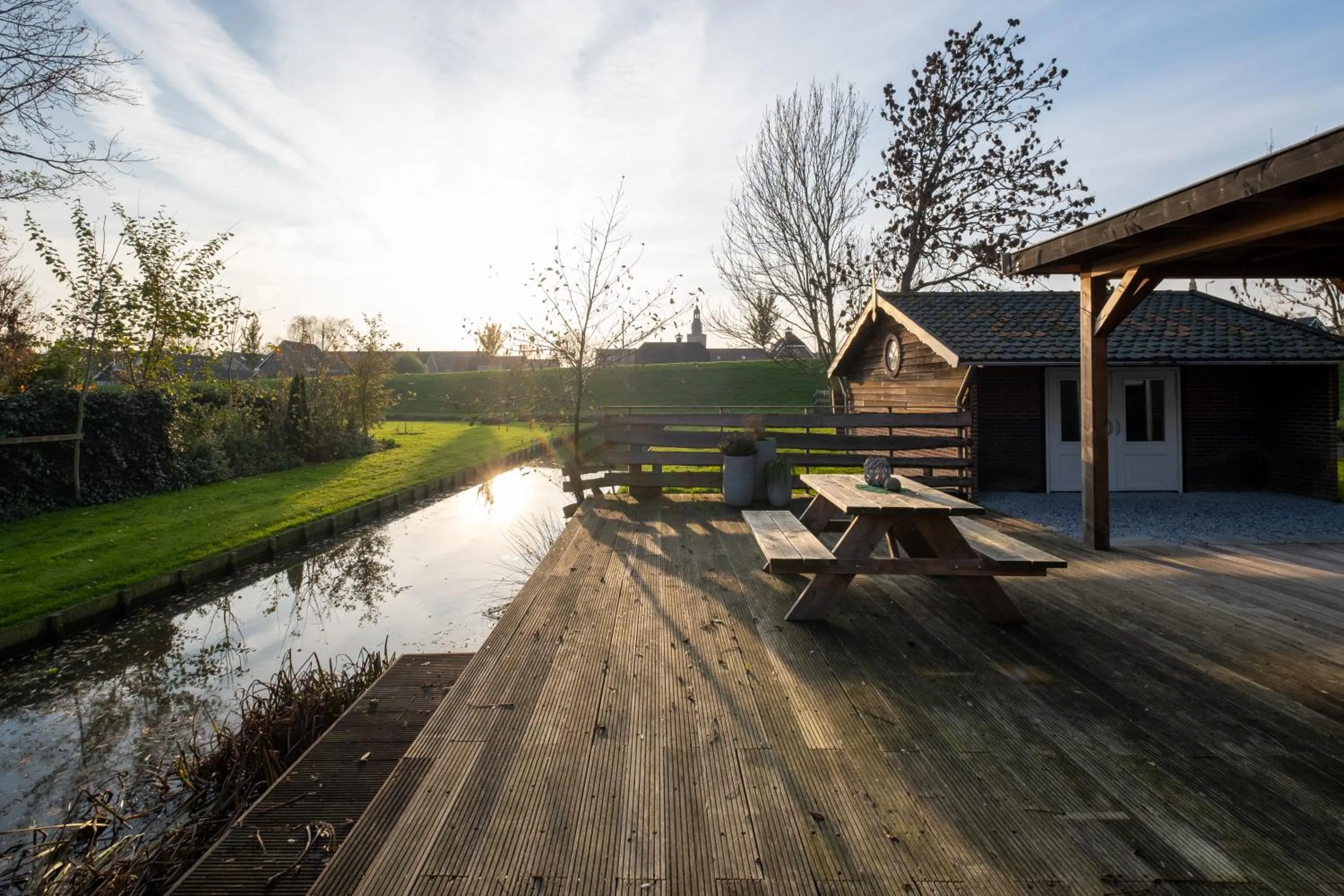 View (from property/room) in Gastenverblijf Rodenburg