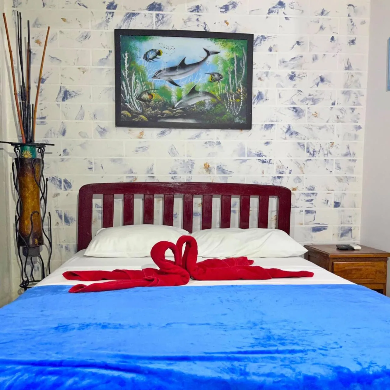 Bed in Hostal Mom Mariela