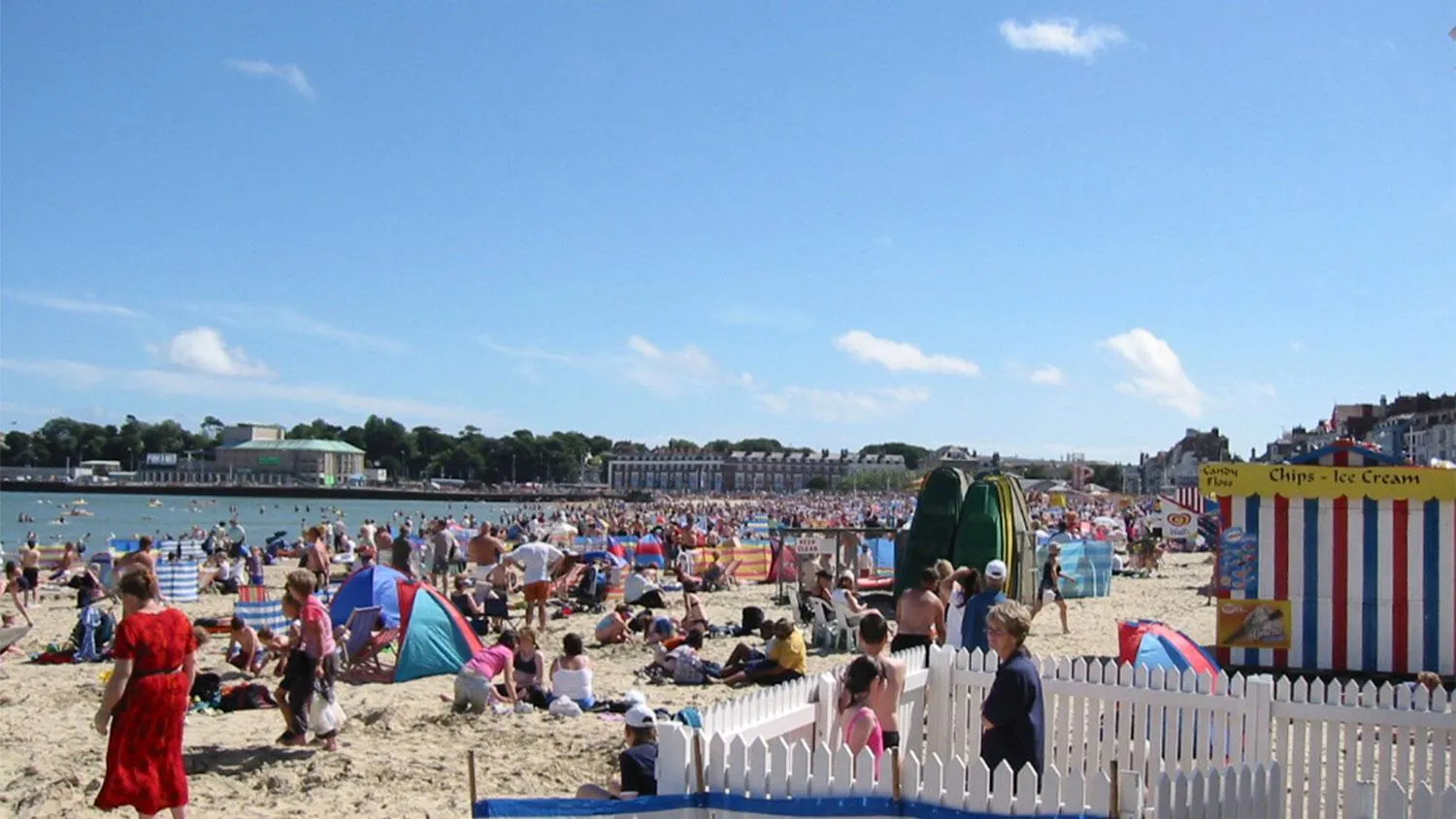 Beach in Driftwood B&B Weymouth