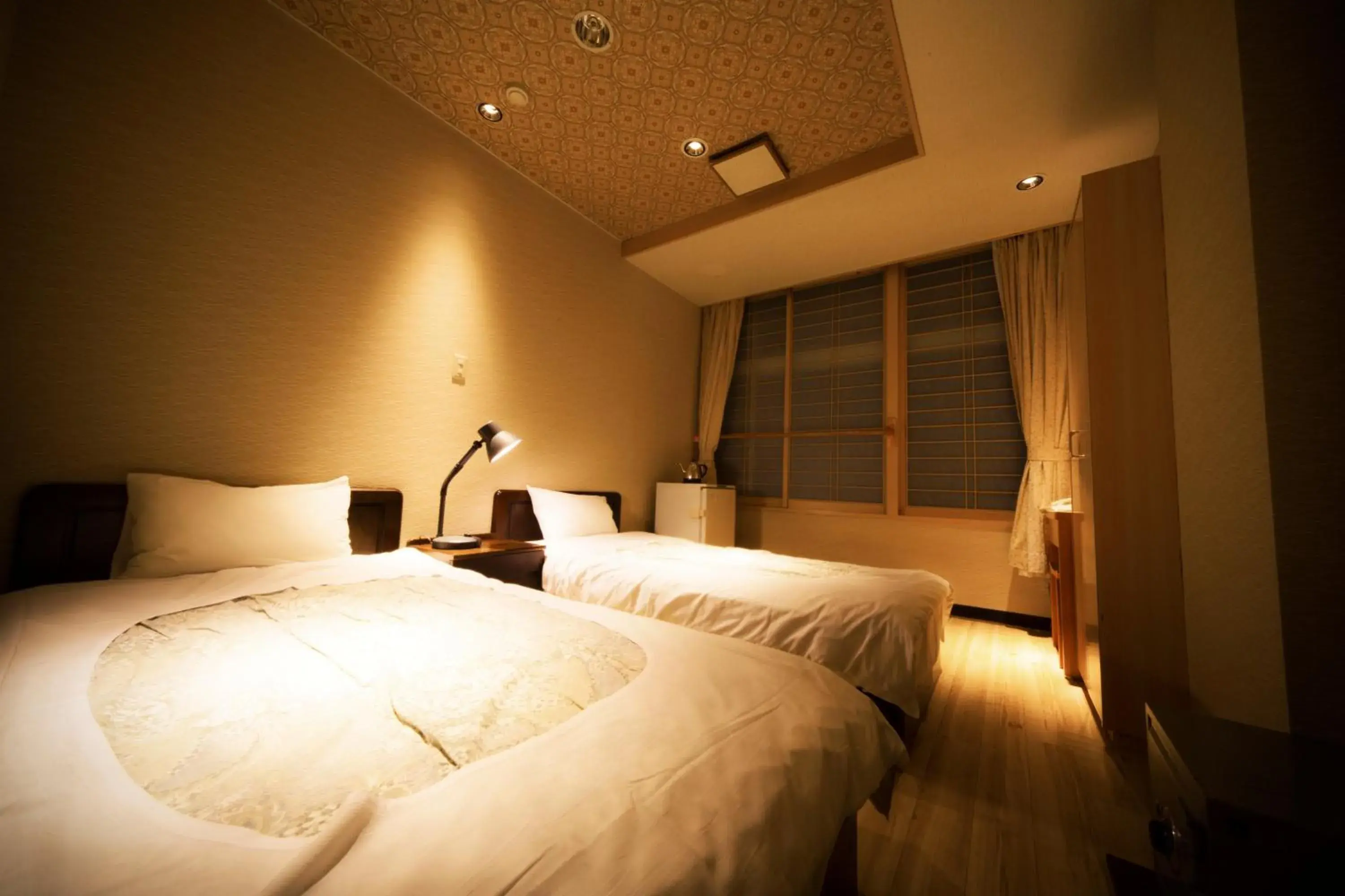 Property building, Bed in Aizu Higashiyama Onsen "Tsuki no Akari" self-service INN Property building, Bed in Aizu Higashiyama Onsen "Tsuki no Akari" self-service INN