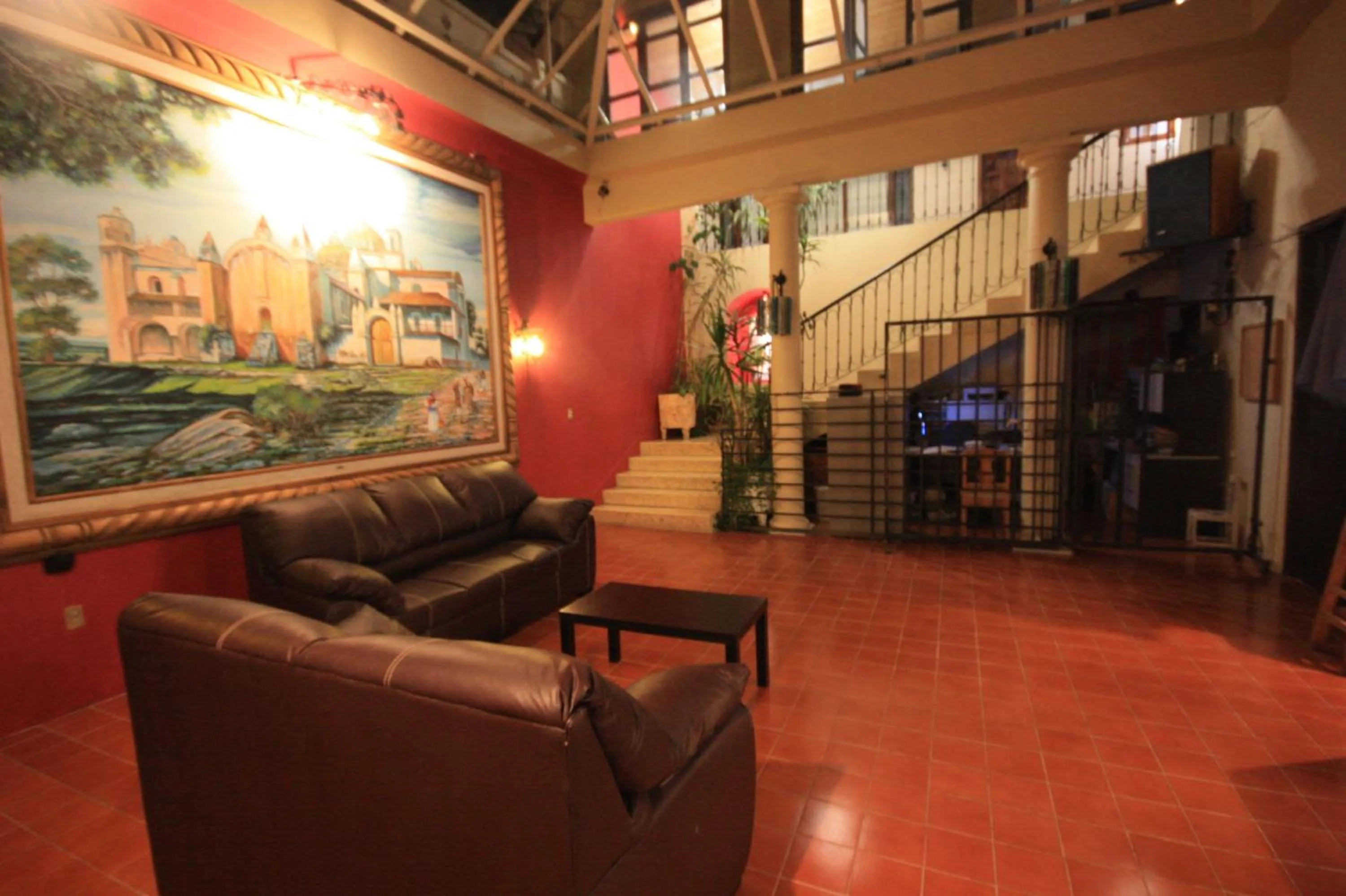 Living room in Casa Madero