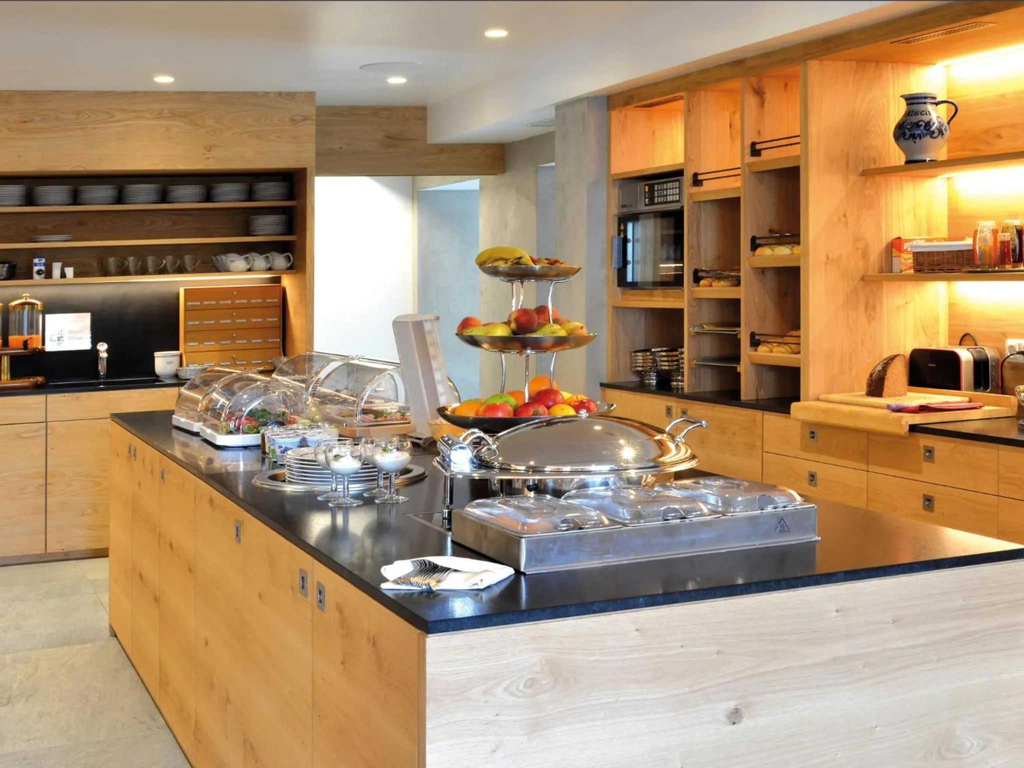 Buffet breakfast in Landgasthof Scheubel