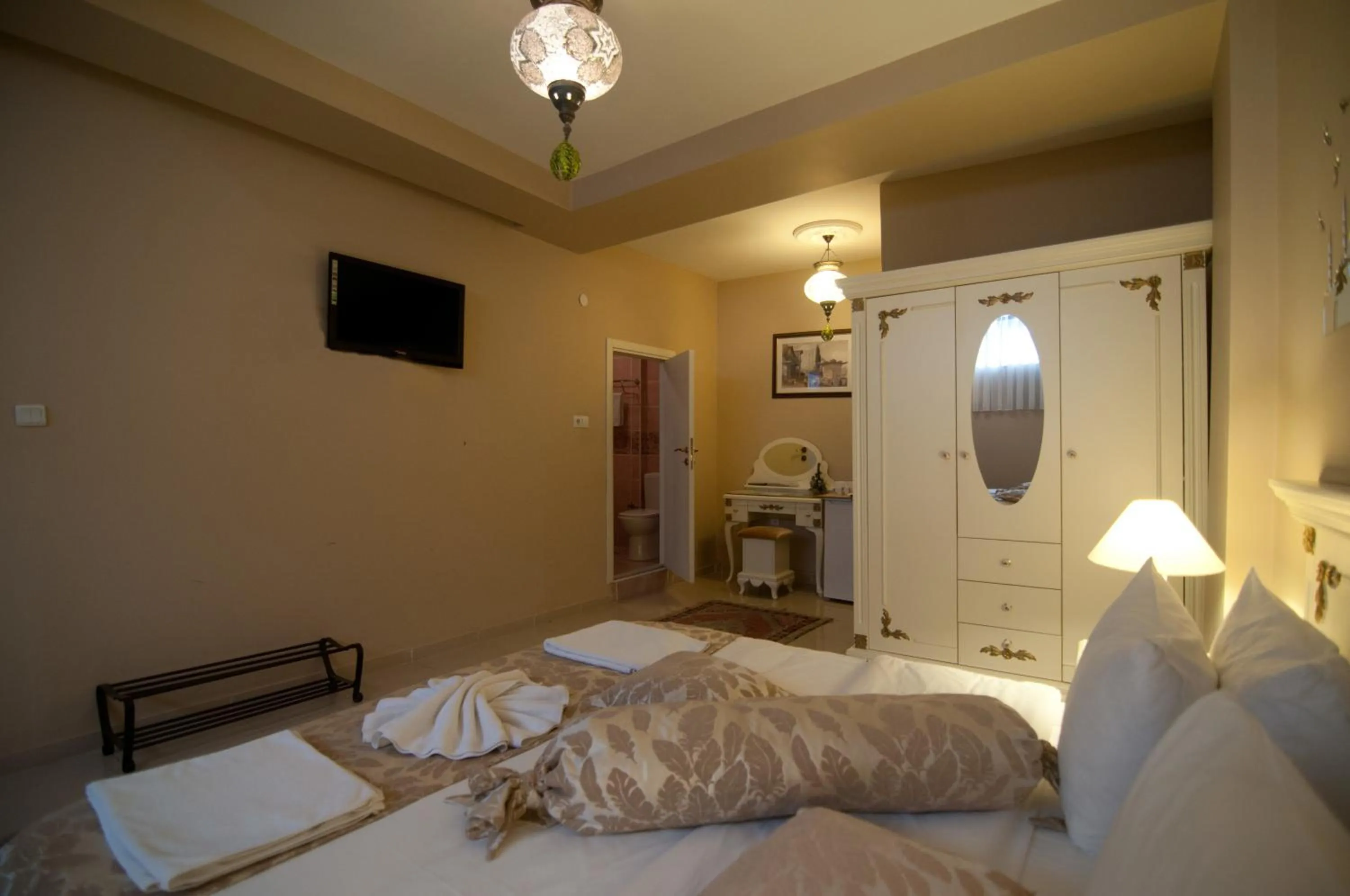 Bedroom in Safran Suites