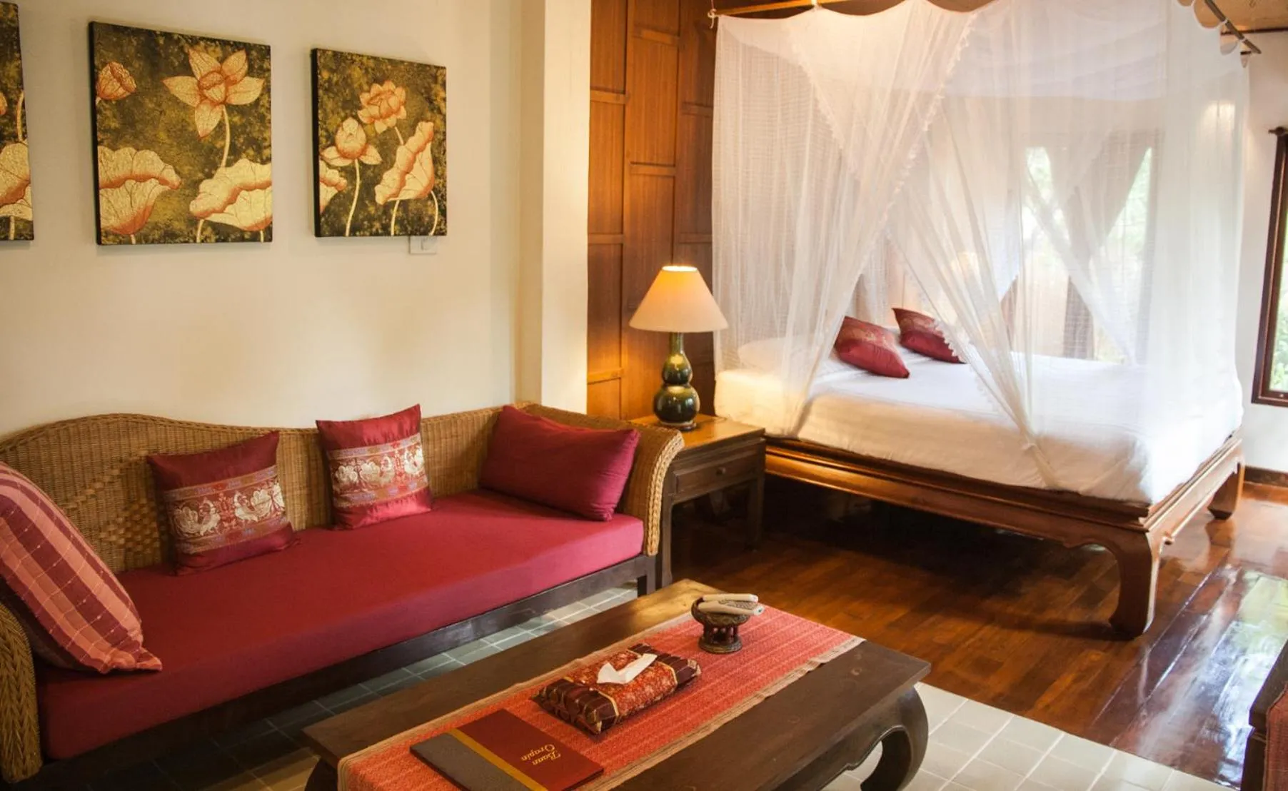 Bedroom, Bed in Baan Orapin