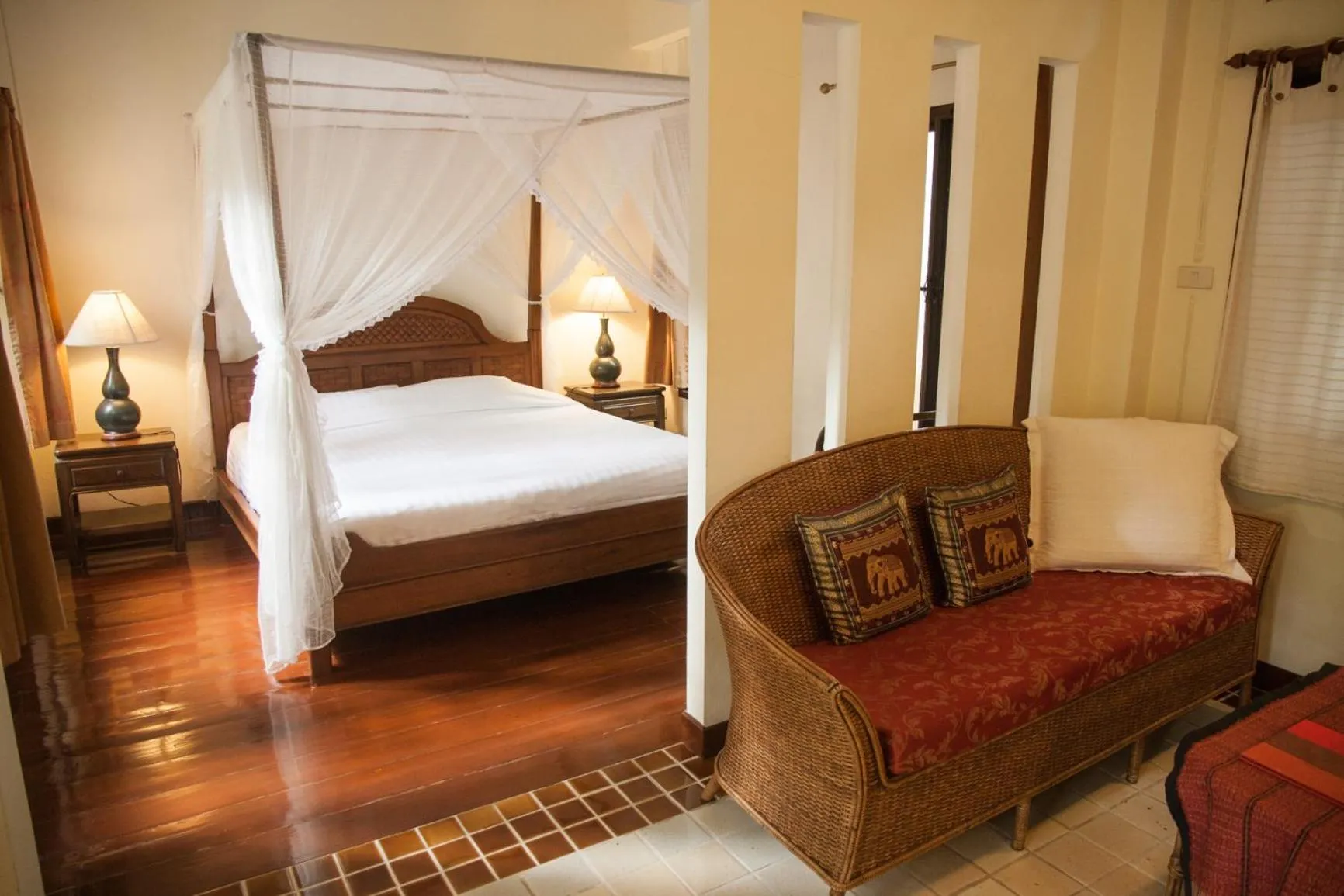Bedroom, Bed in Baan Orapin