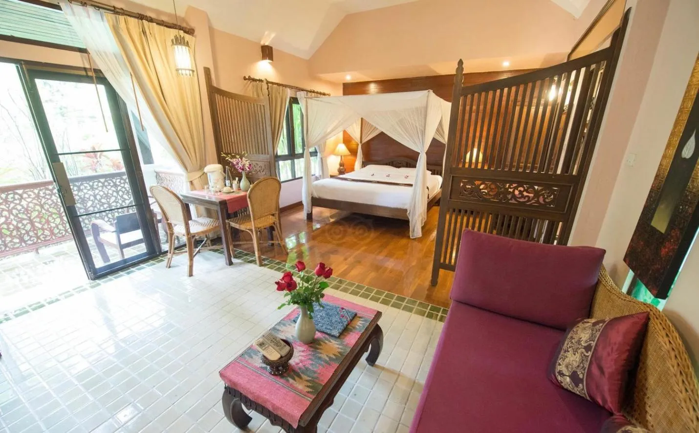 Bed in Baan Orapin
