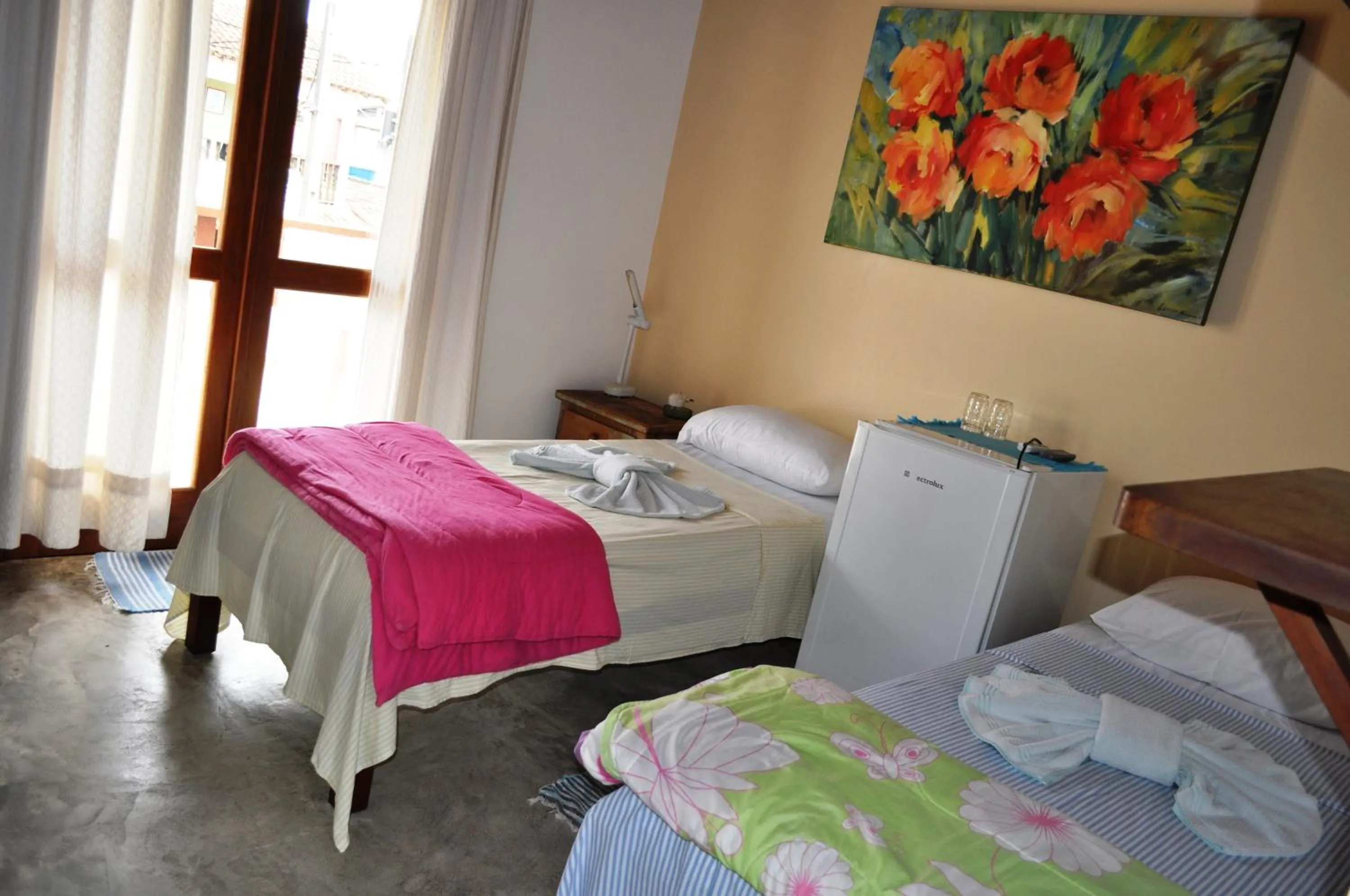 Bedroom, Bed in Pousada Casa das Rosas