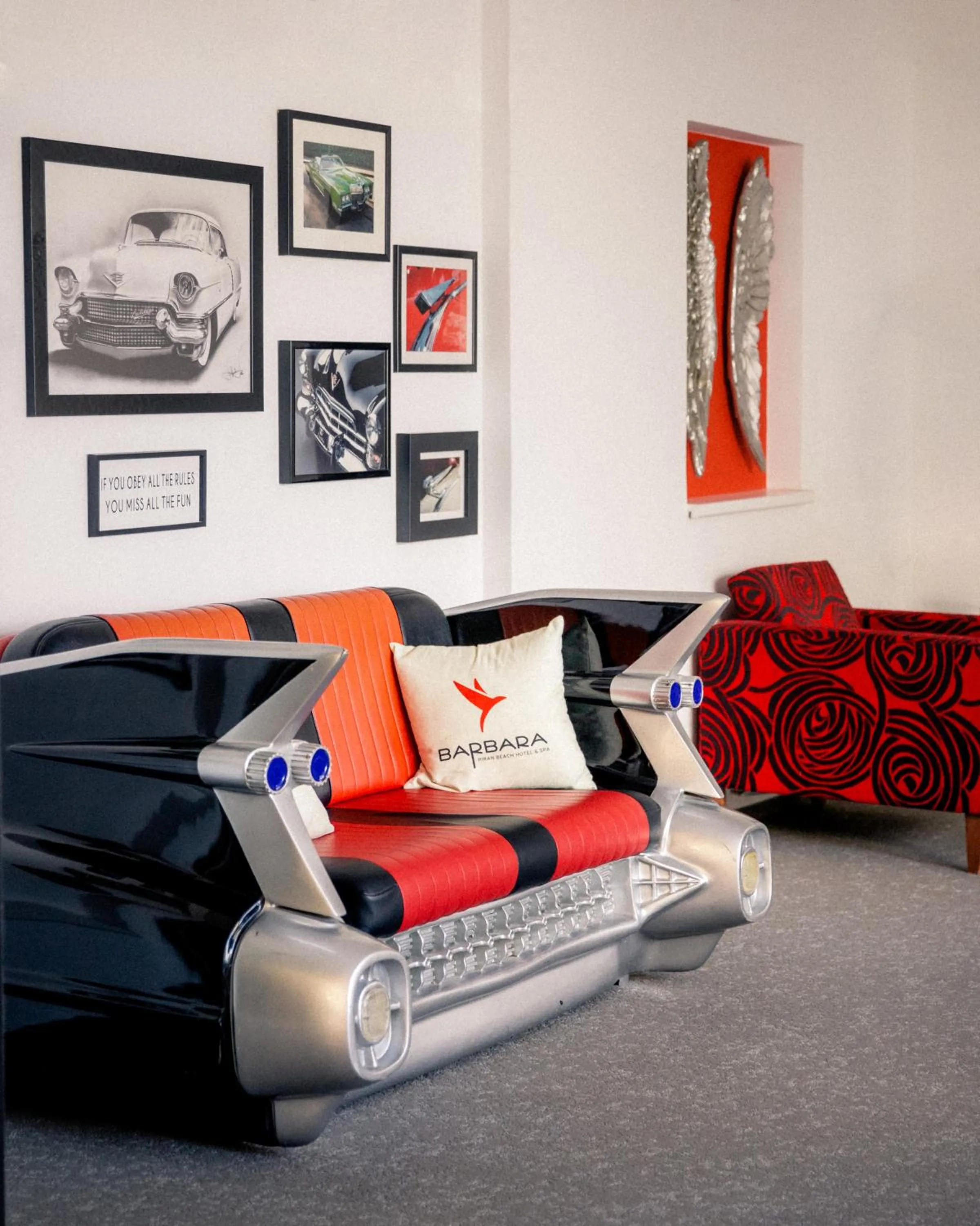 Lobby or reception in Barbara Piran Beach Hotel