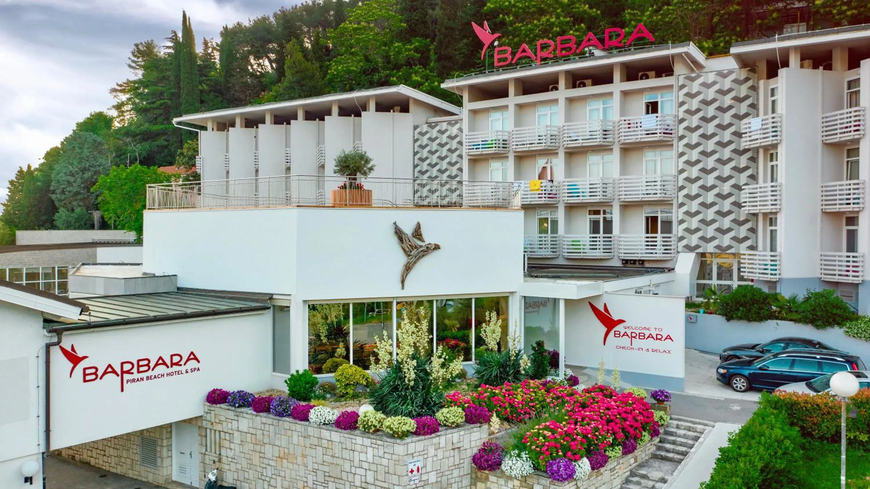 Location in Barbara Piran Beach Hotel