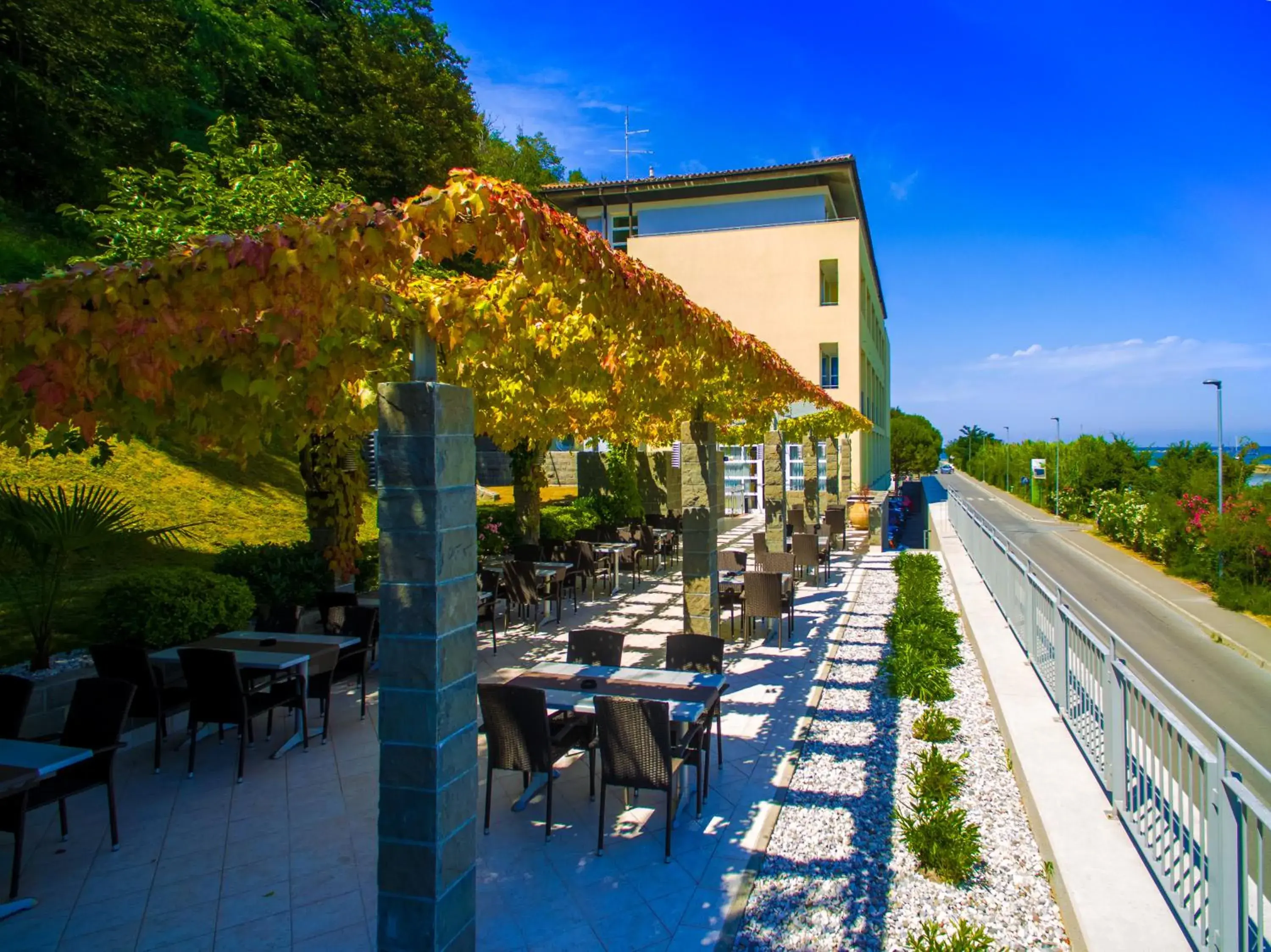 Facade/entrance, Patio/Outdoor Area in Hotel Oleander - Oleander Resort