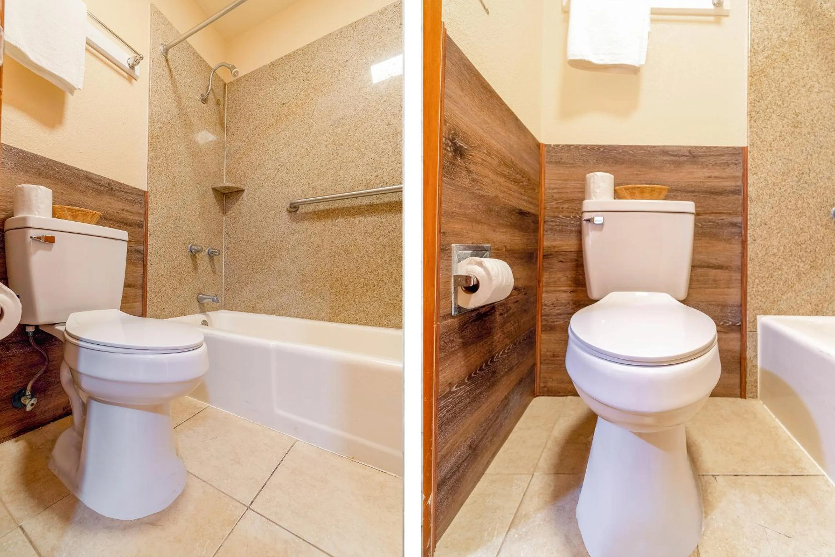 Bathroom in River Valley Motor Inn By OYO La Grange Texas