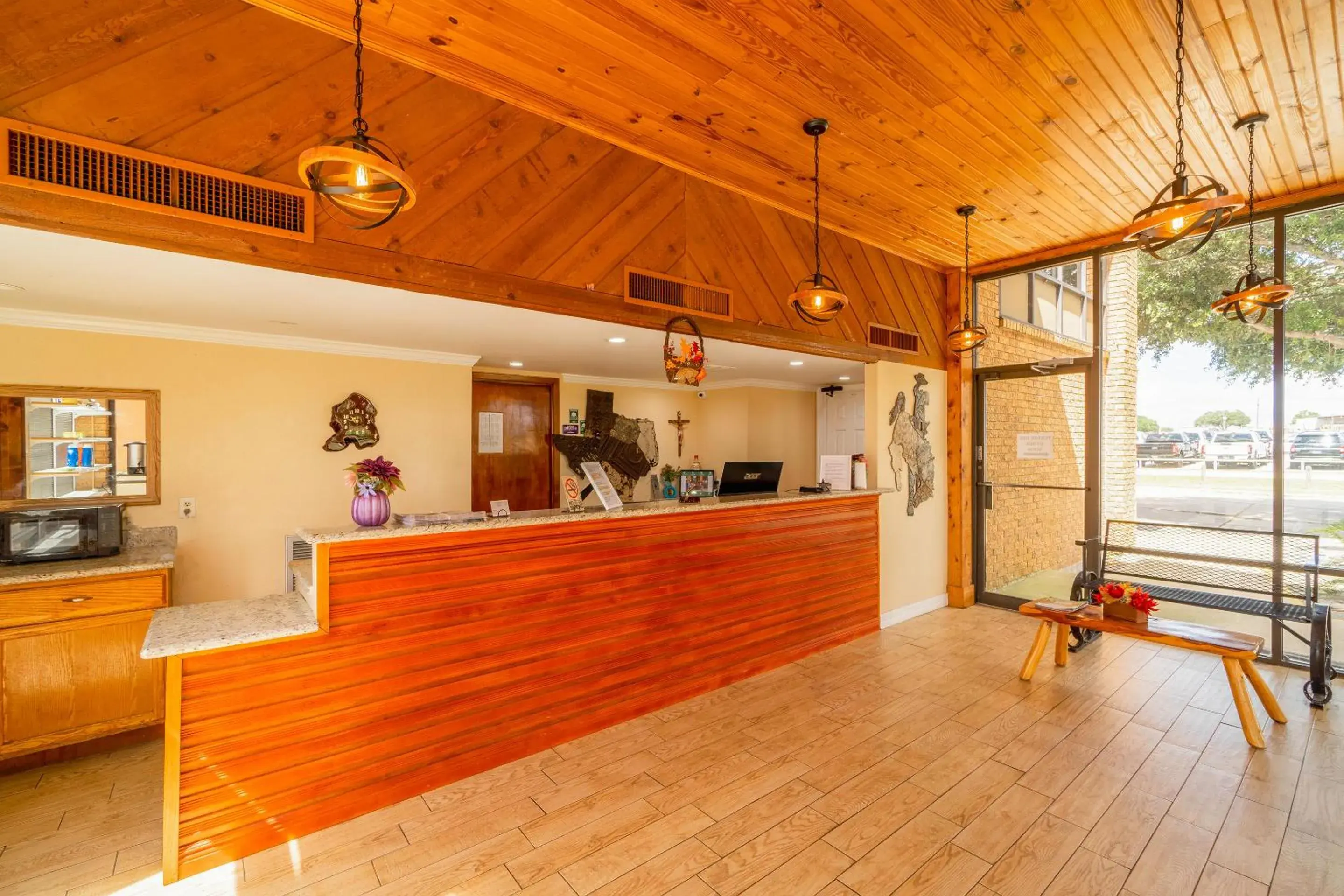 Lobby or reception in River Valley Motor Inn By OYO La Grange Texas Lobby or reception in River Valley Motor Inn By OYO La Grange Texas