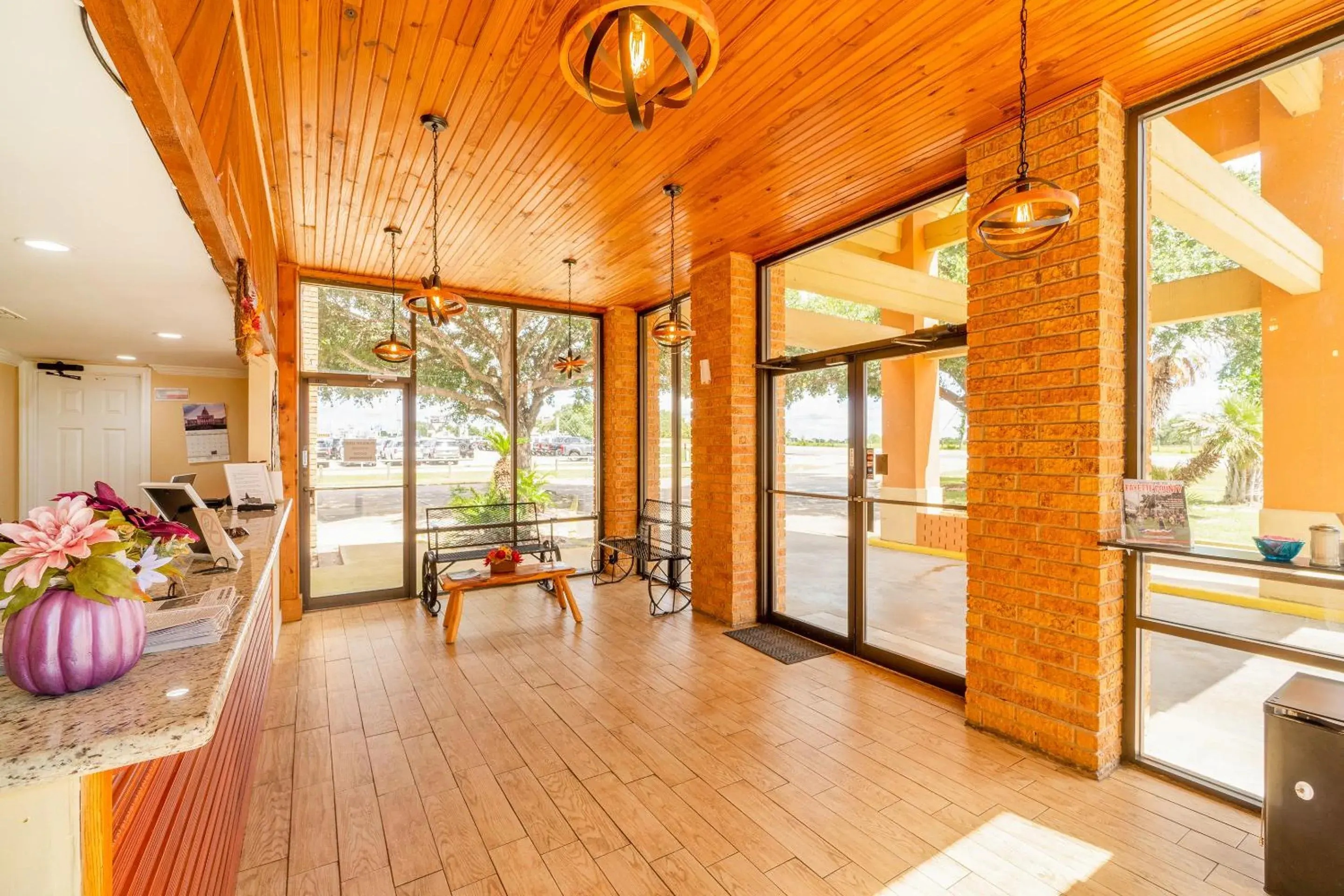 Lobby or reception in River Valley Motor Inn By OYO La Grange Texas Lobby or reception in River Valley Motor Inn By OYO La Grange Texas