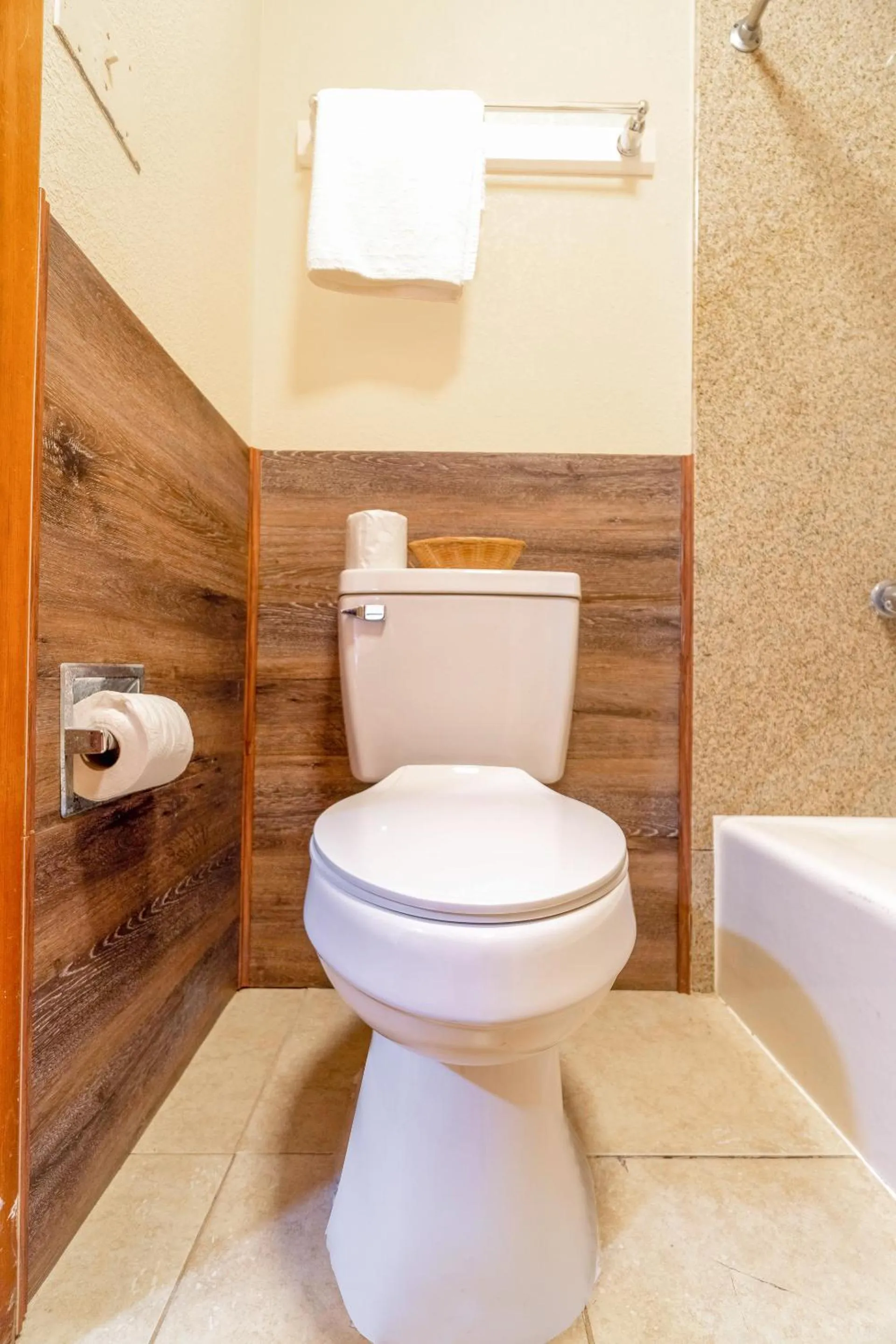 Bathroom in River Valley Motor Inn By OYO La Grange Texas