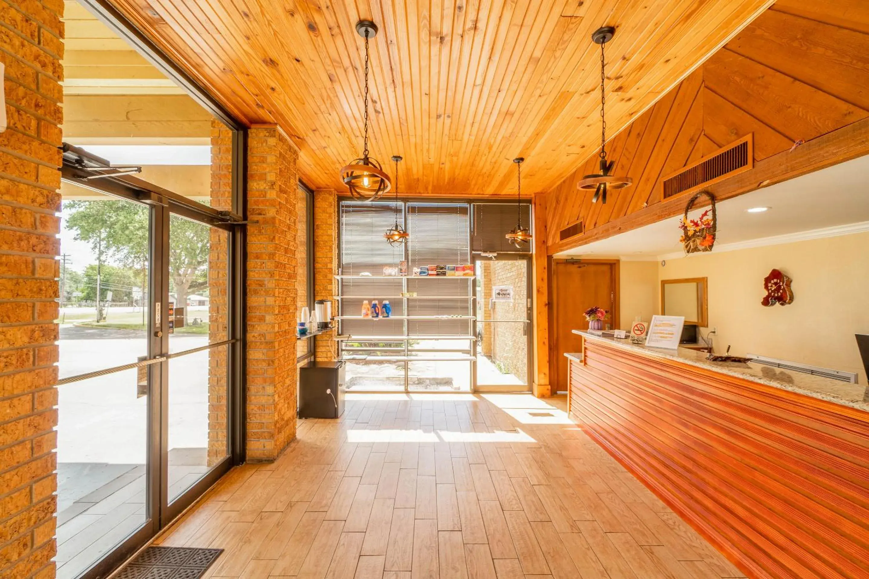 Lobby or reception in River Valley Motor Inn By OYO La Grange Texas Lobby or reception in River Valley Motor Inn By OYO La Grange Texas