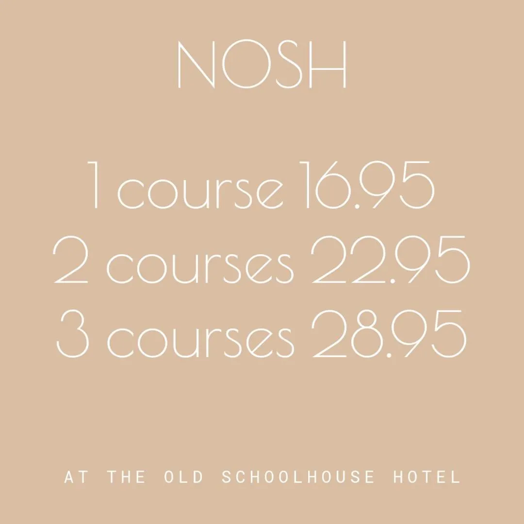 Restaurant/places to eat in The Old Schoolhouse Hotel