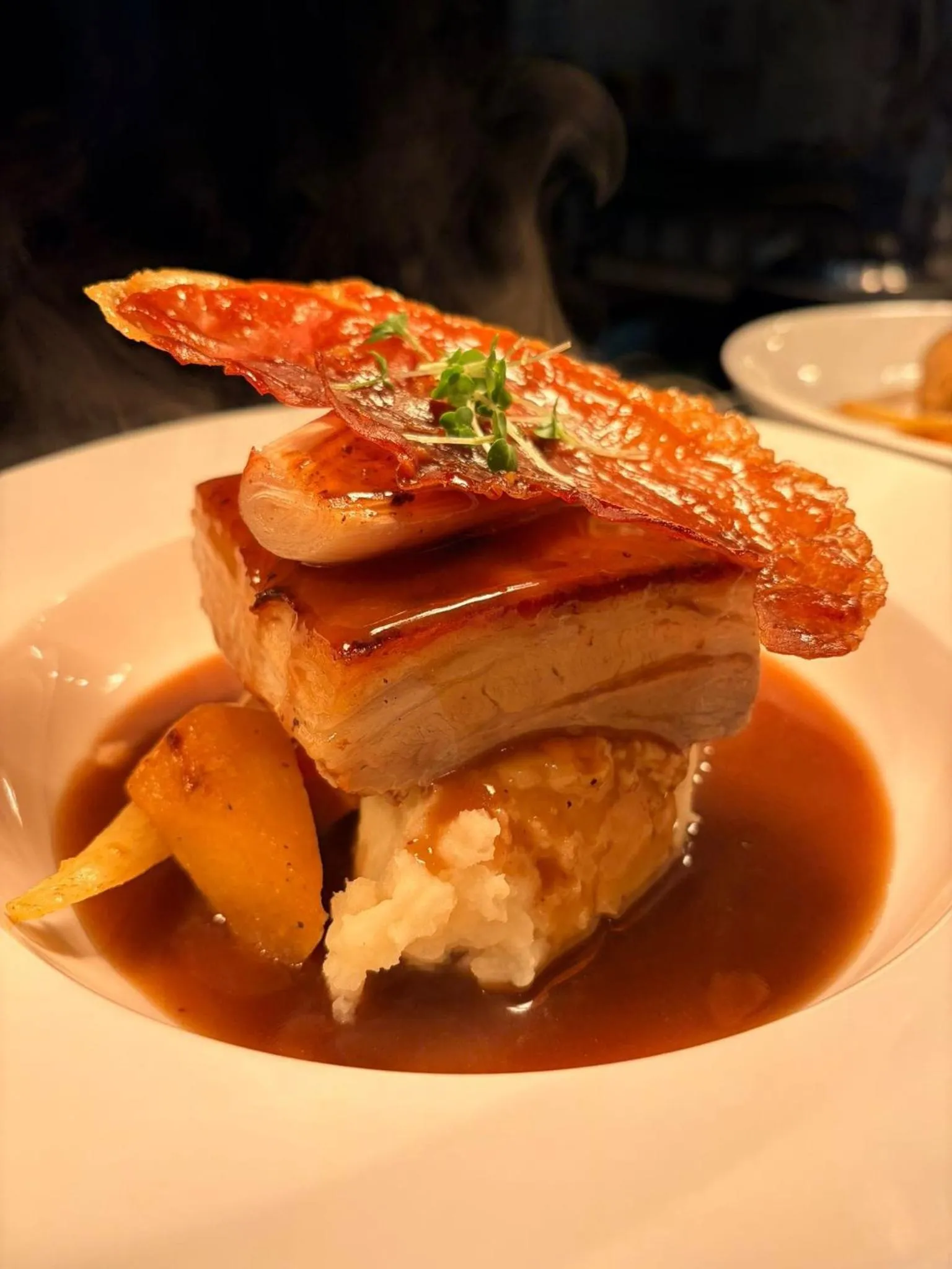 Food close-up in The Old Schoolhouse Hotel