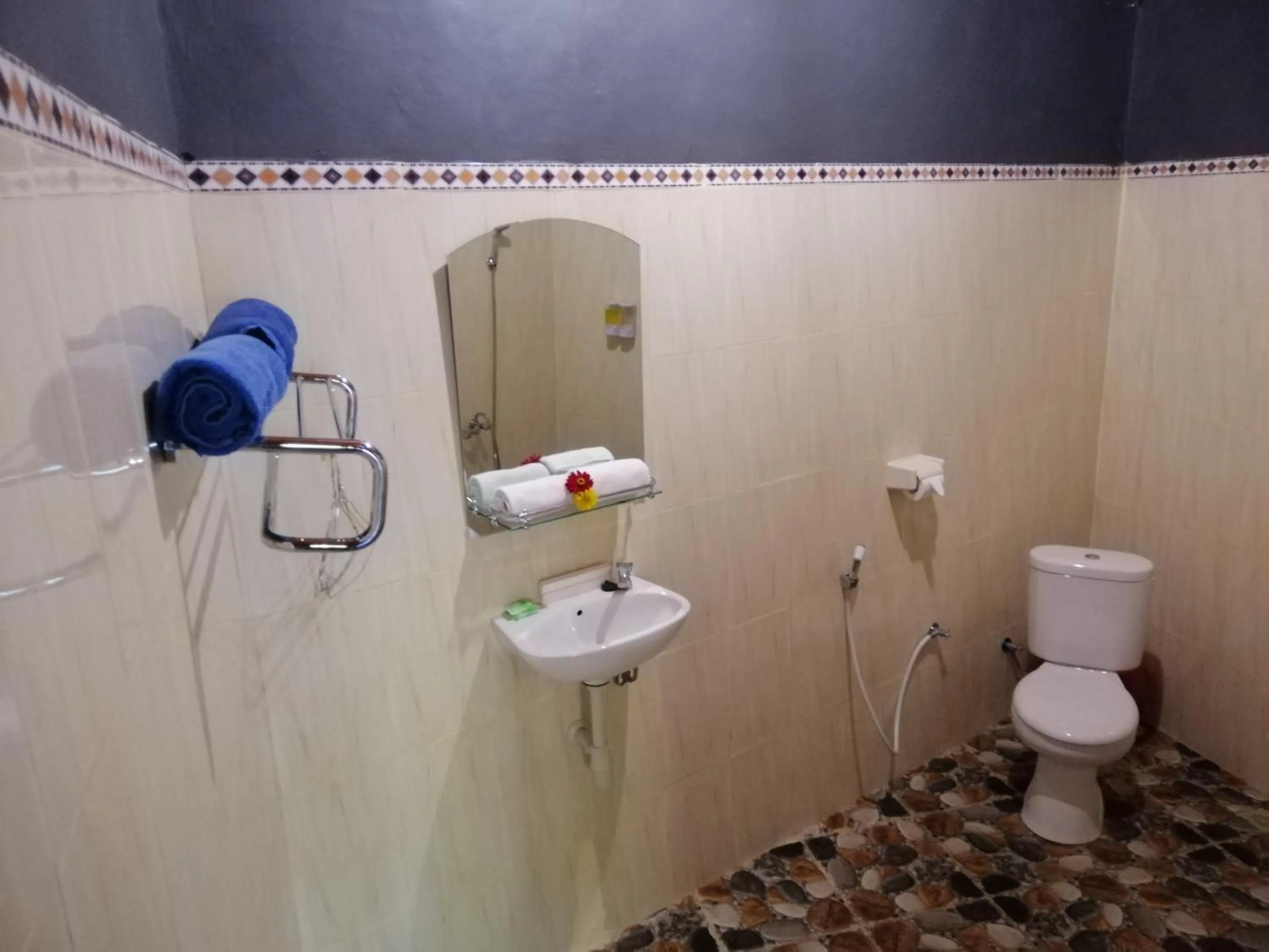 Shower in Ginanthi Cottage