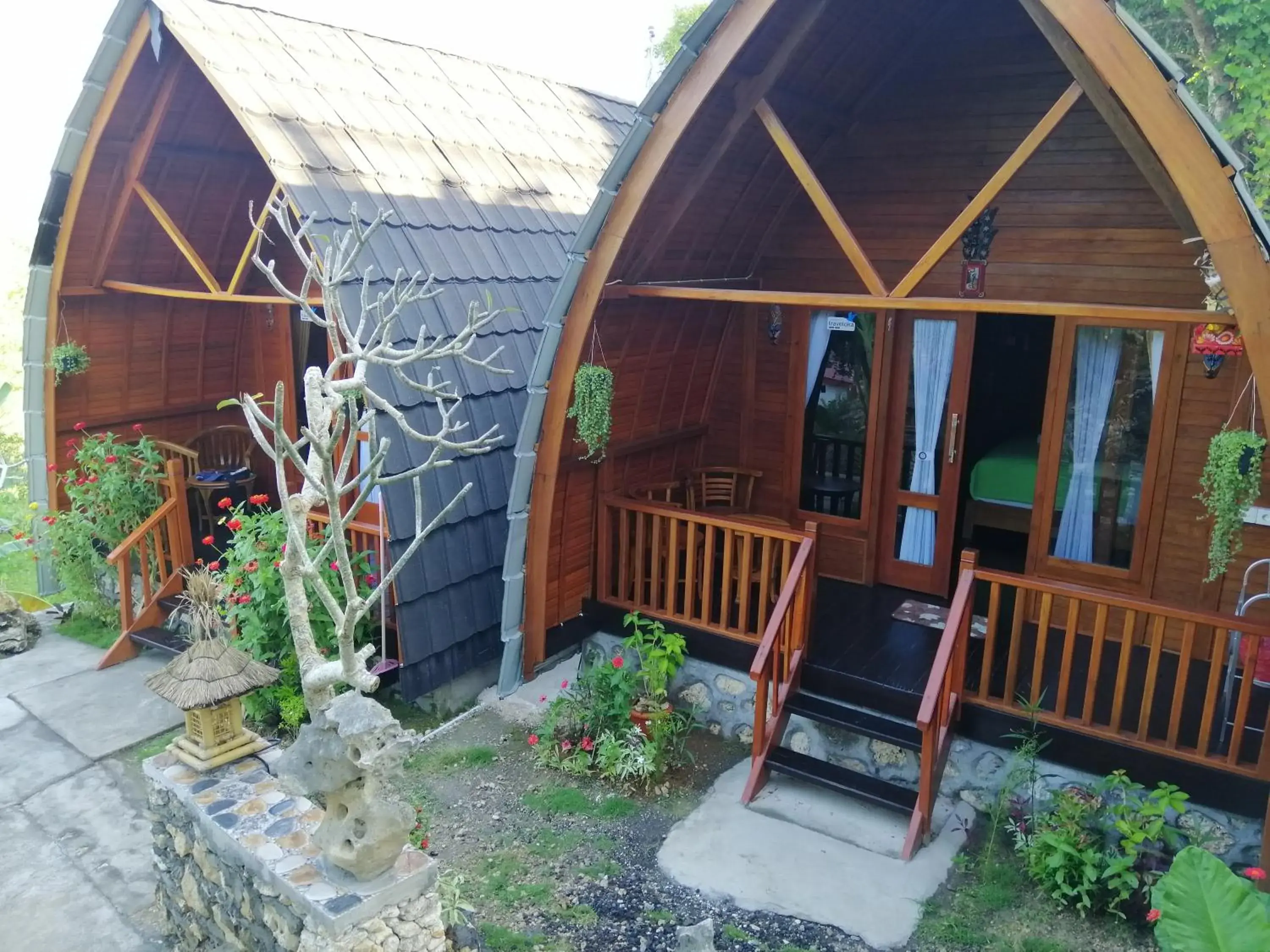 Facade/entrance in Ginanthi Cottage Facade/entrance in Ginanthi Cottage