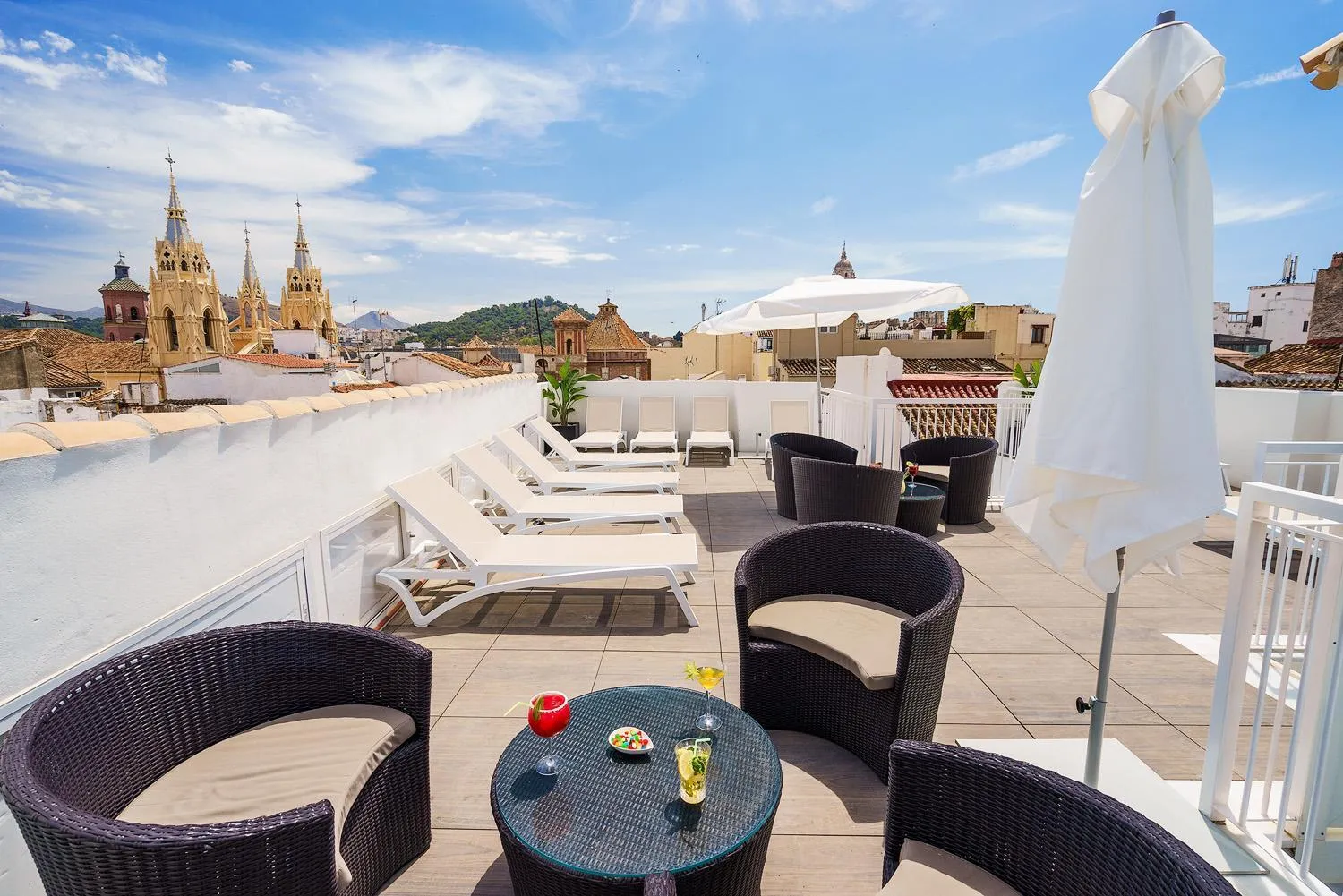 Balcony/Terrace in Exe Málaga Museos