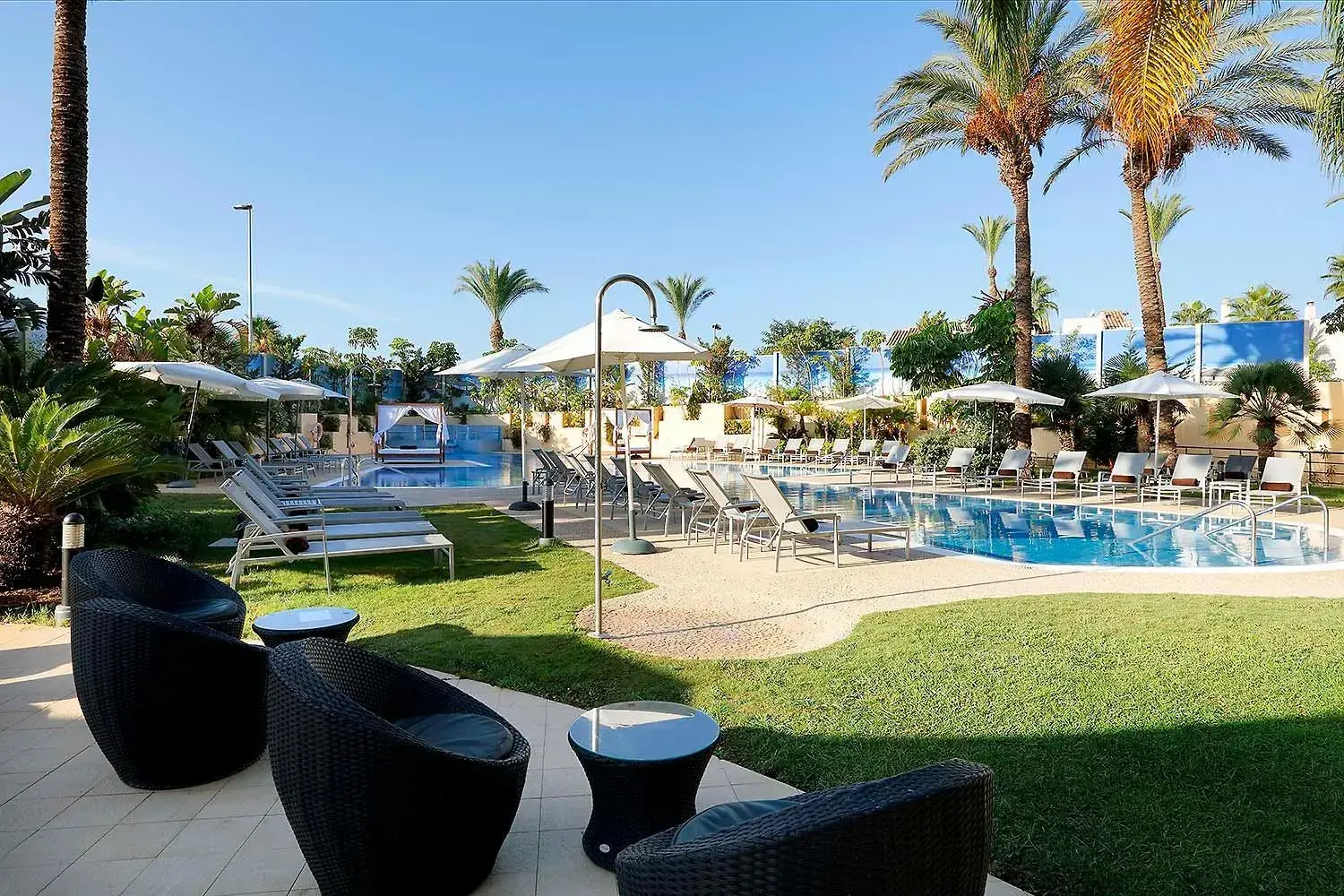 Swimming pool in Exe Estepona Thalasso & Spa- Adults Only Swimming pool in Exe Estepona Thalasso & Spa- Adults Only