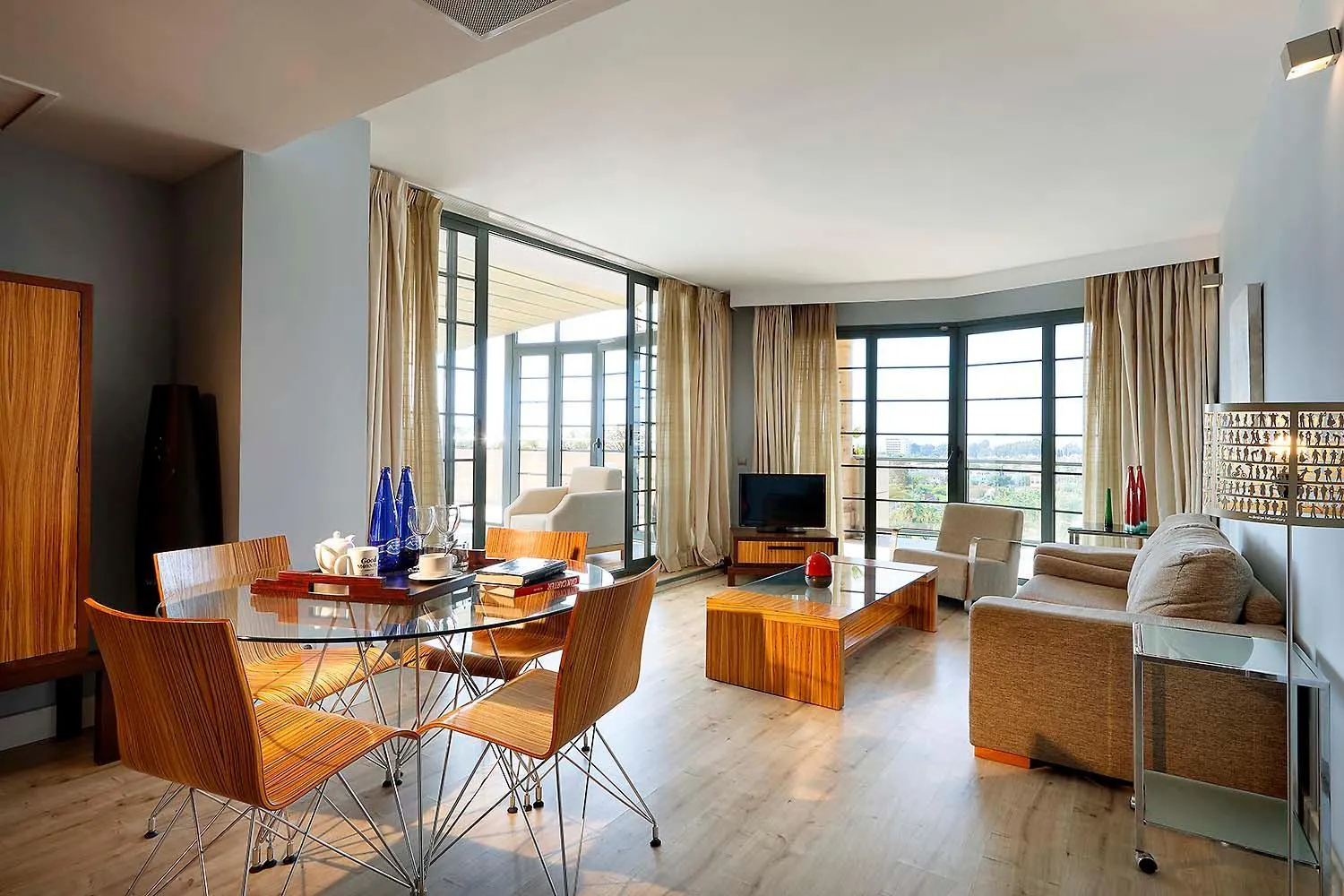 Living room, Bed in Exe Estepona Thalasso & Spa- Adults Only