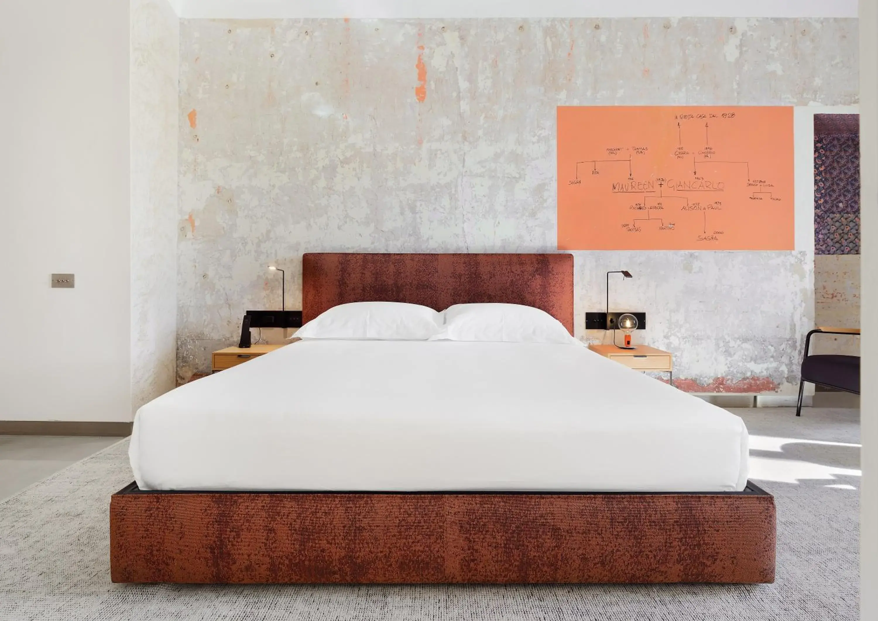 Bedroom, Bed in Rhinoceros Bedroom, Bed in Rhinoceros