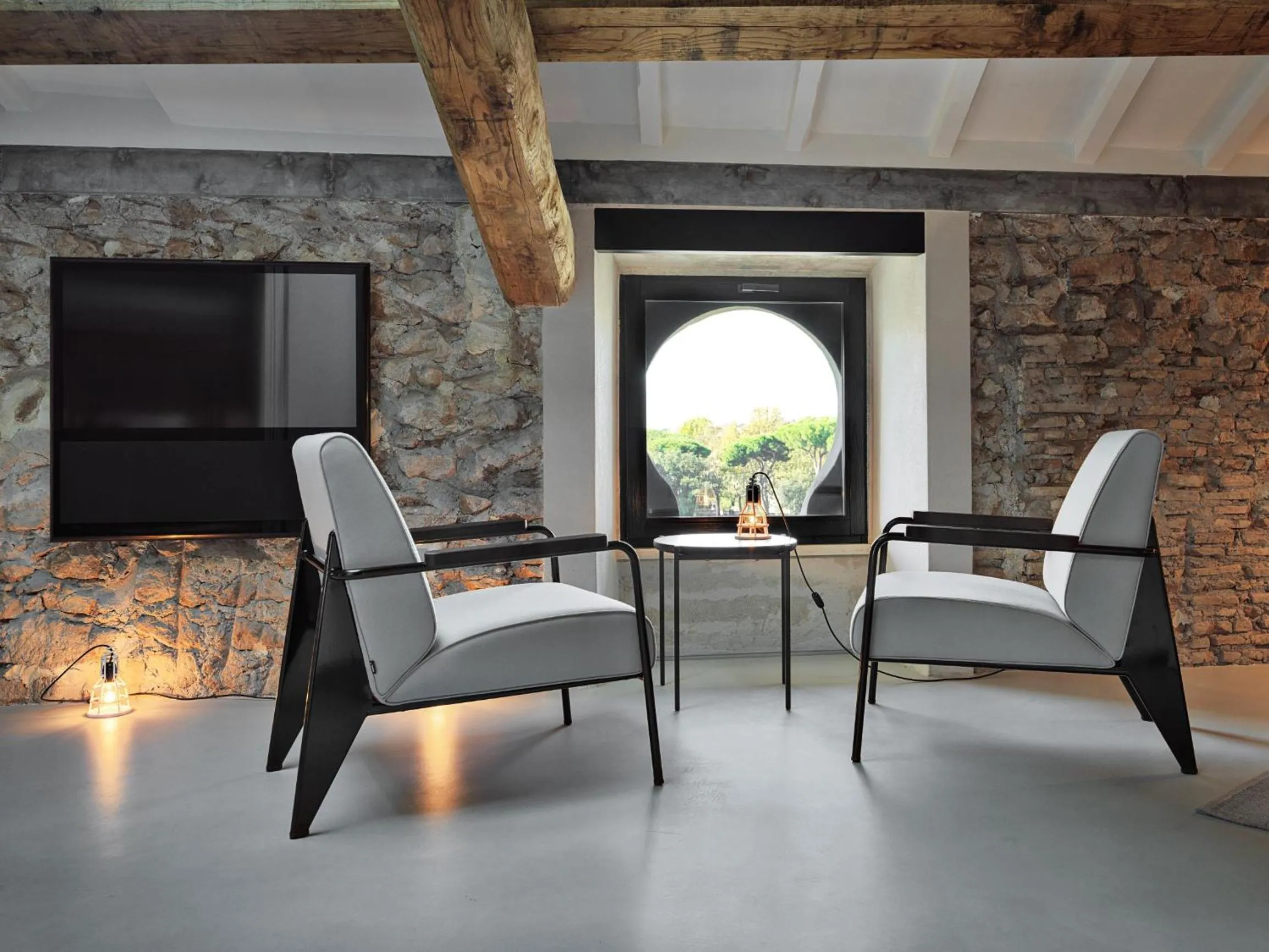 Seating area in Rhinoceros