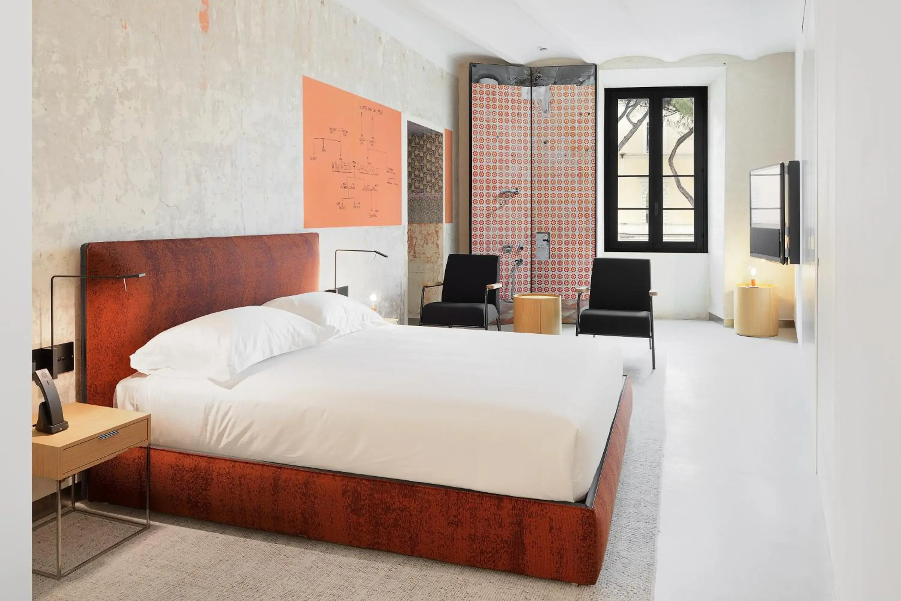 Bedroom, Bed in Rhinoceros Bedroom, Bed in Rhinoceros