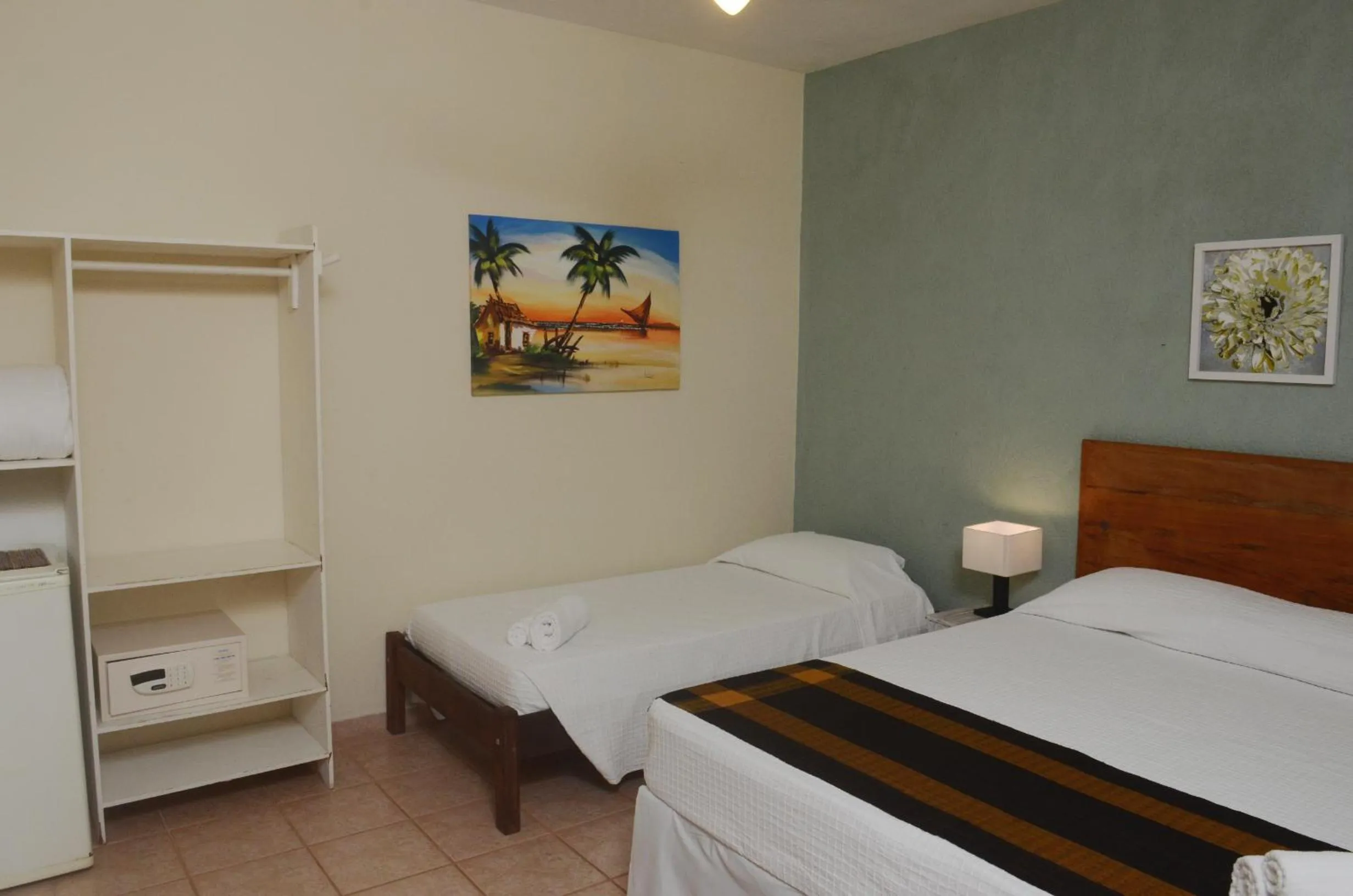 Bed in Pousada Villa Maritima