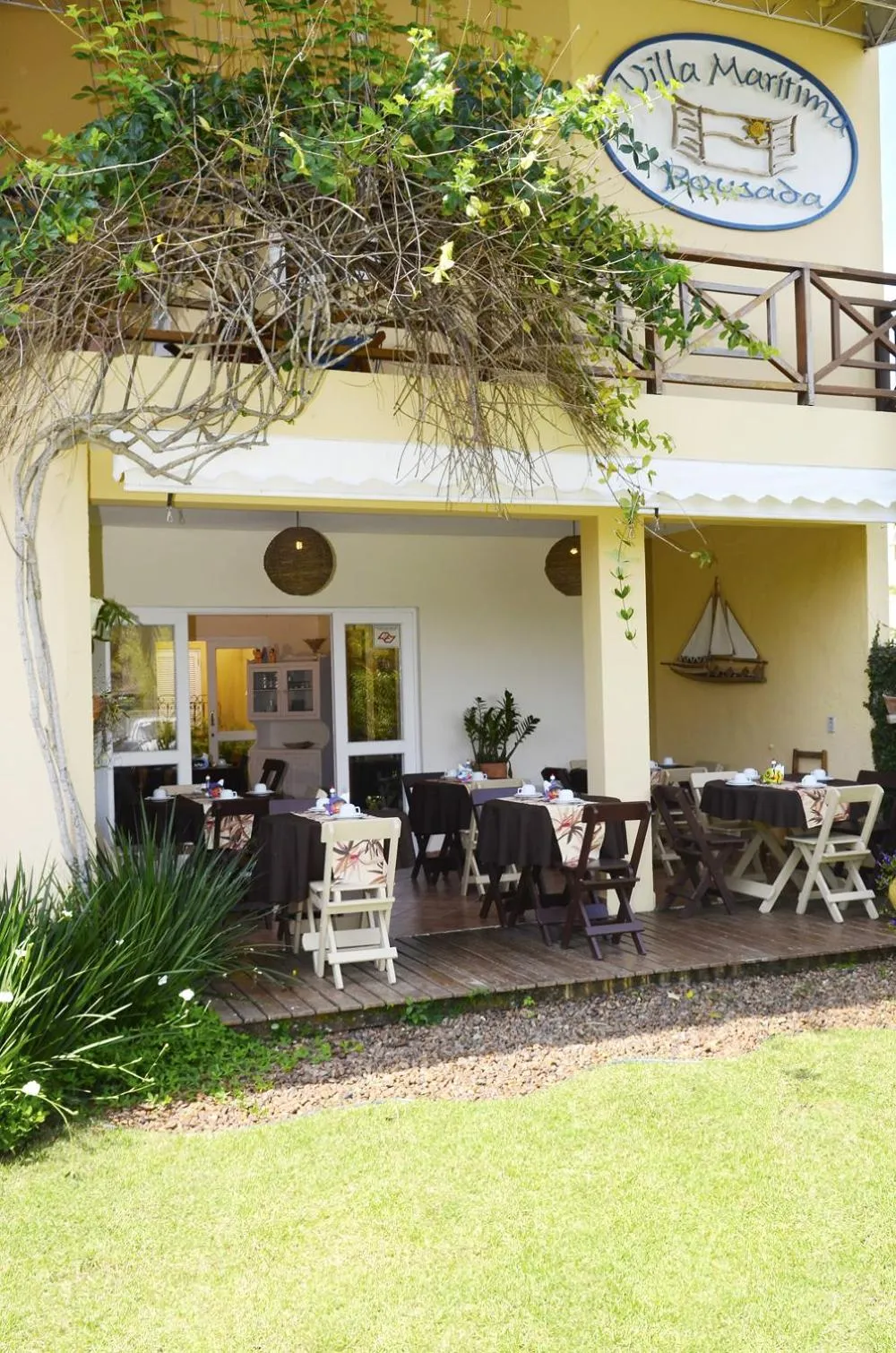 Decorative detail in Pousada Villa Maritima