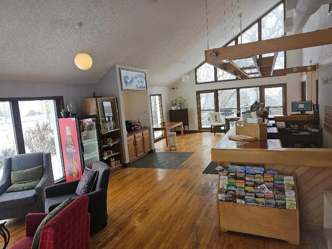 Lobby or reception in Hawk's Nest Lodge Lobby or reception in Hawk's Nest Lodge