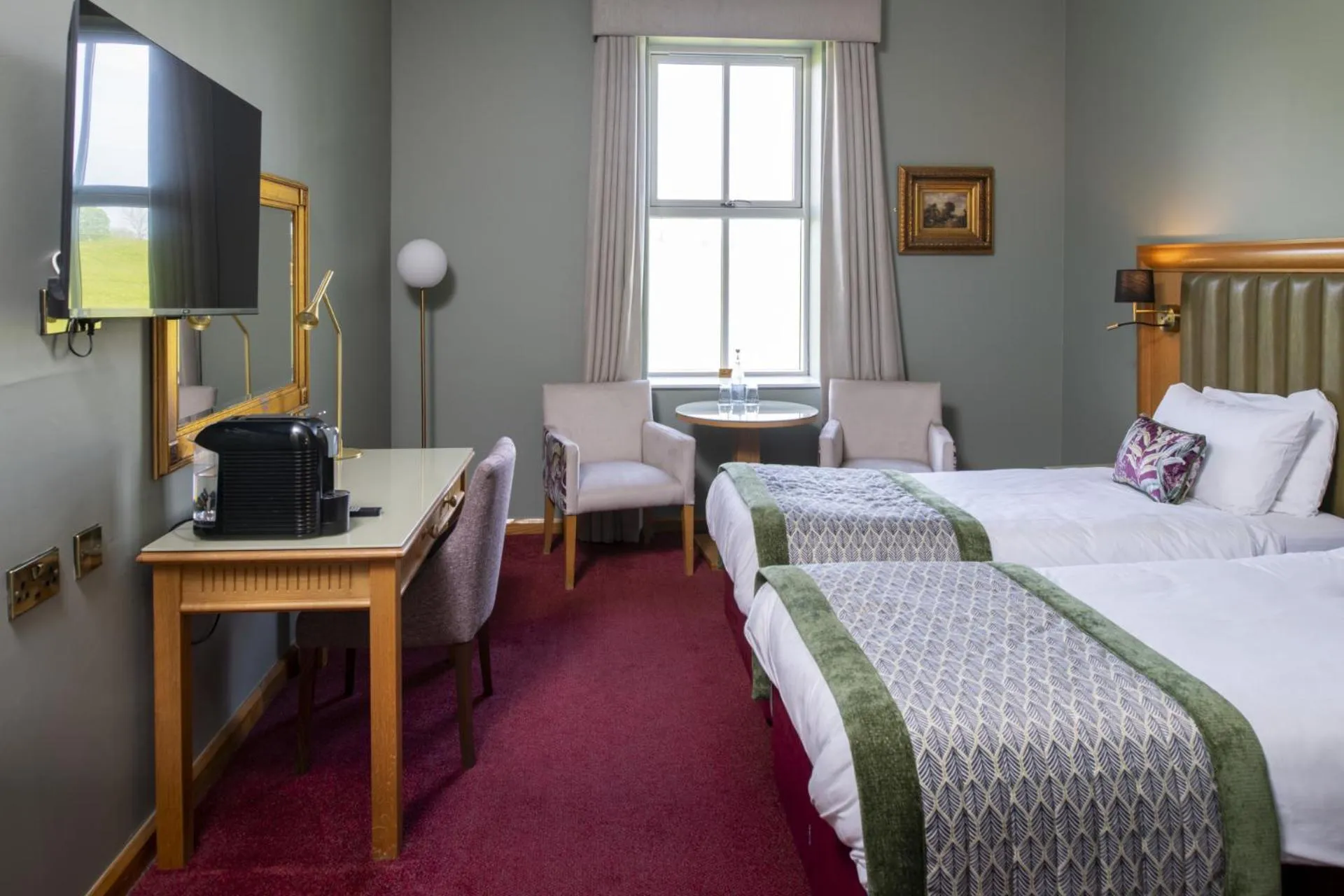 Bedroom, Bed in Roganstown Hotel & Country Club