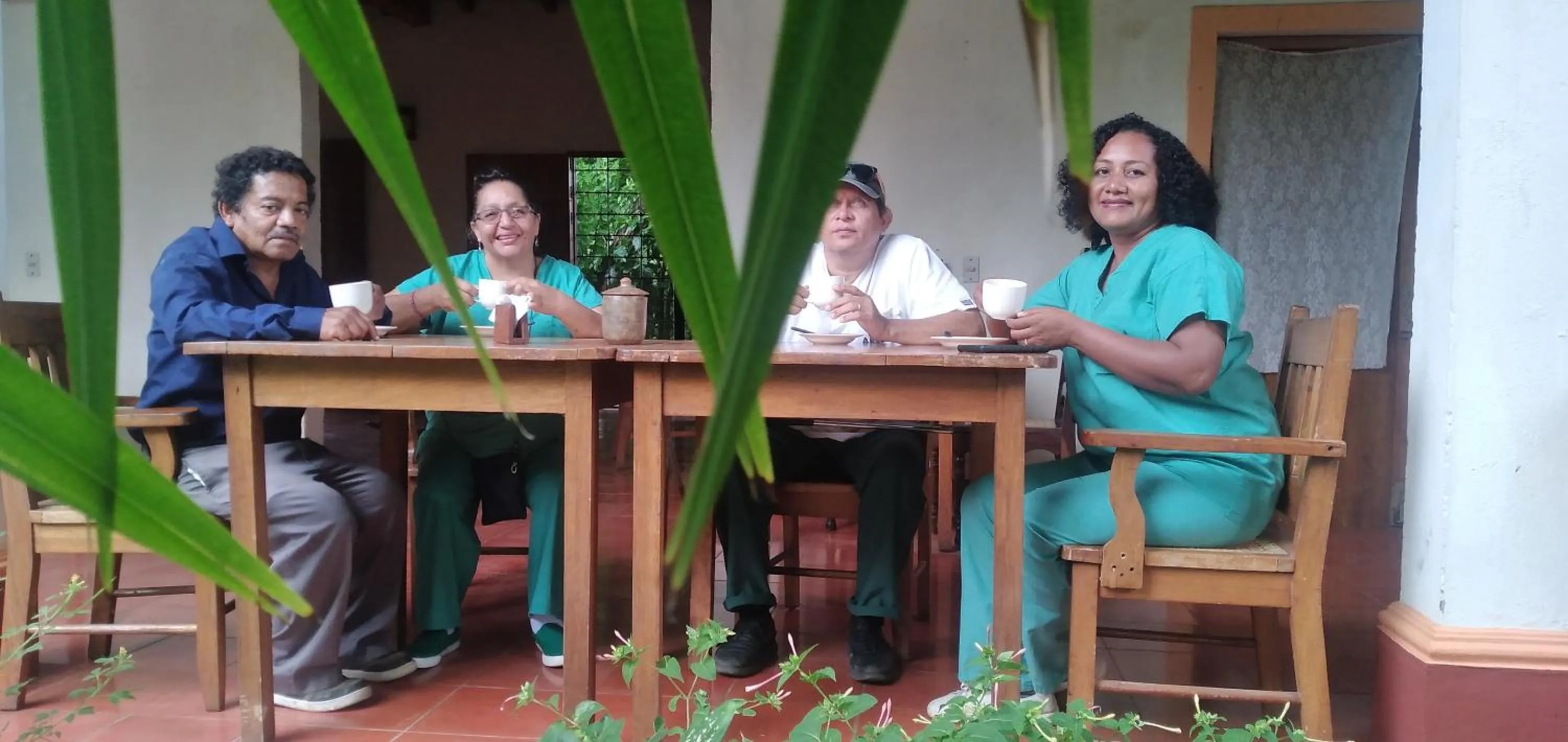 Patio in Hotel Casa Barcelona