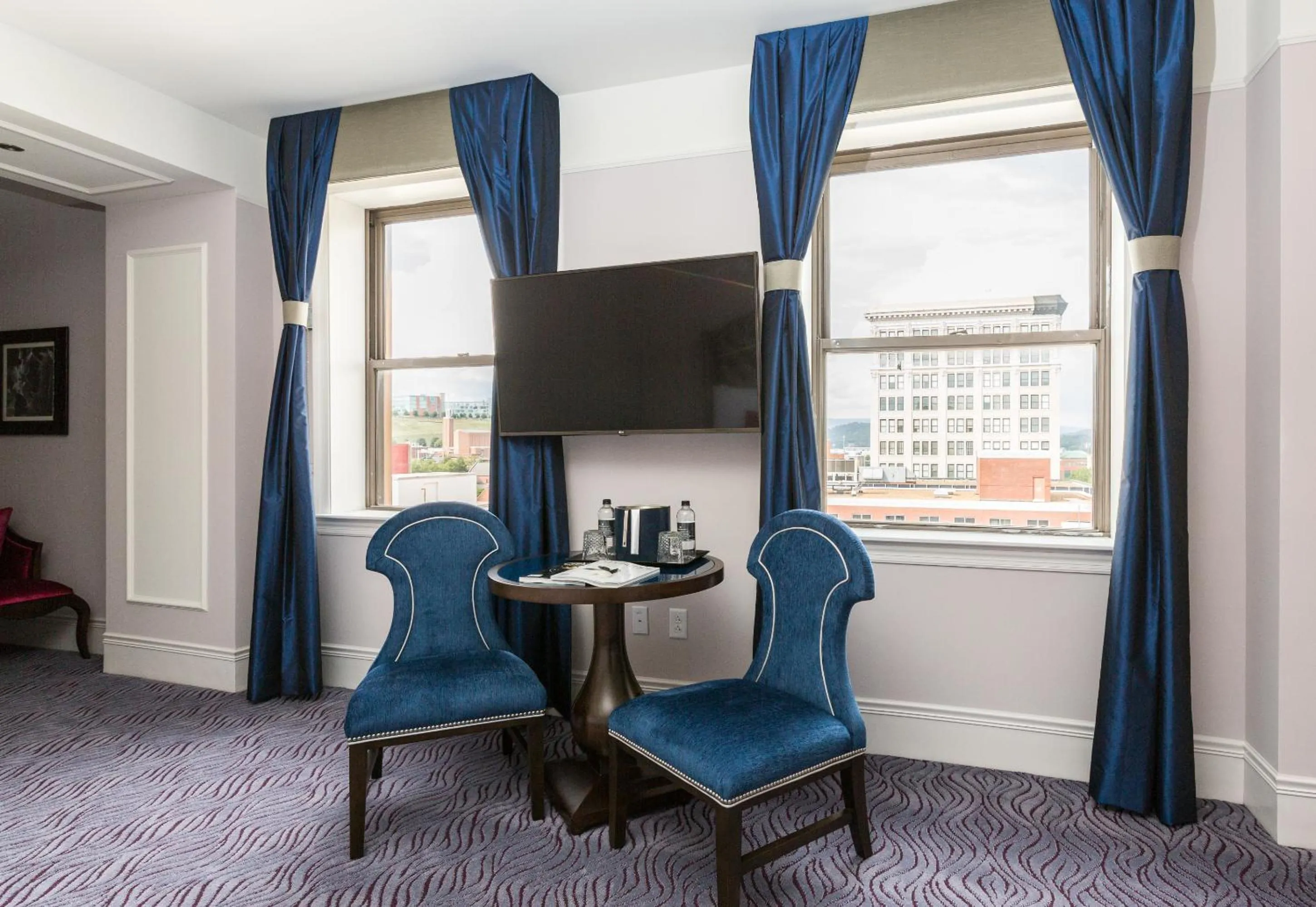 Seating area in The Read House Hotel