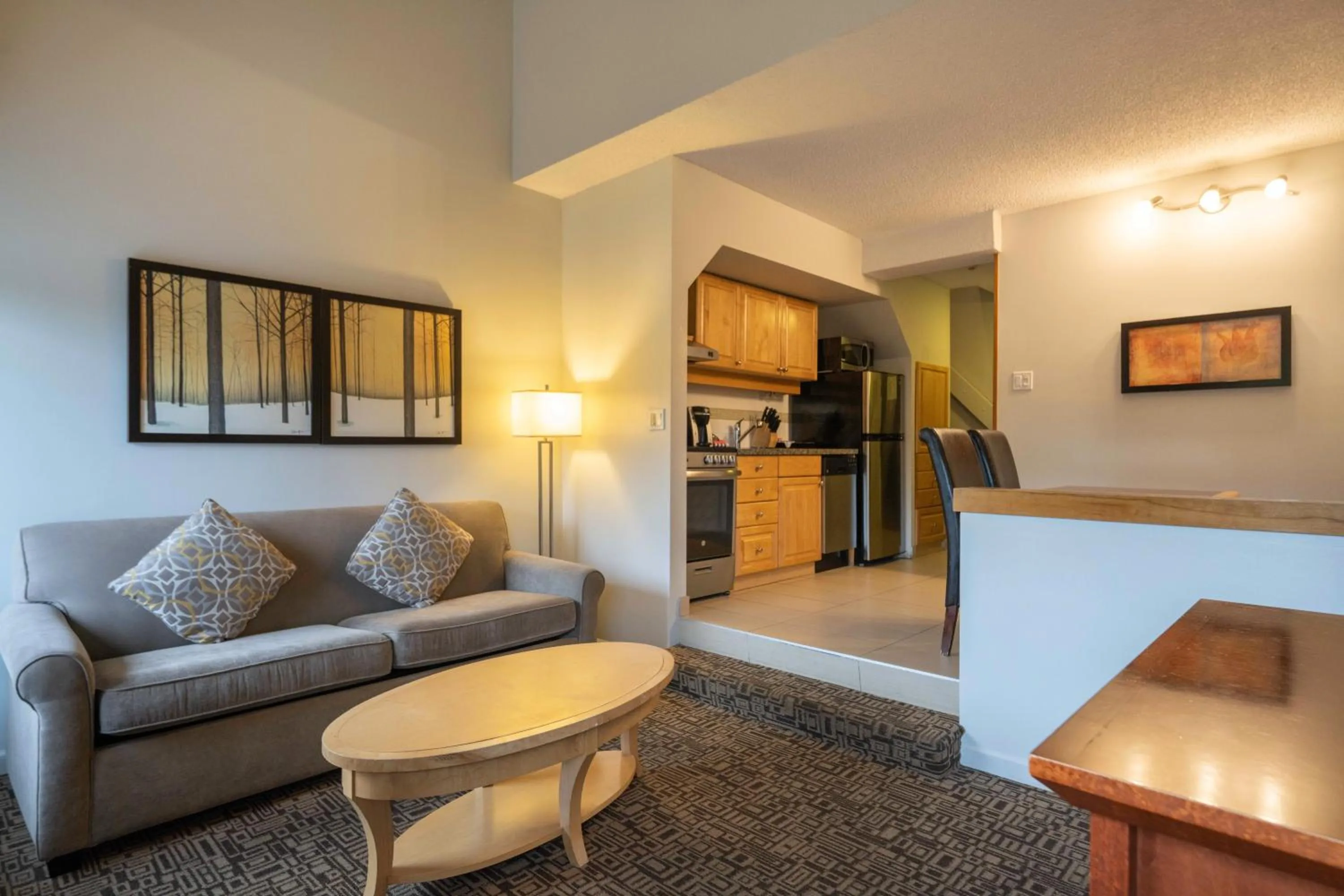 Kitchen or kitchenette in Mountain Side Hotel Whistler by Executive