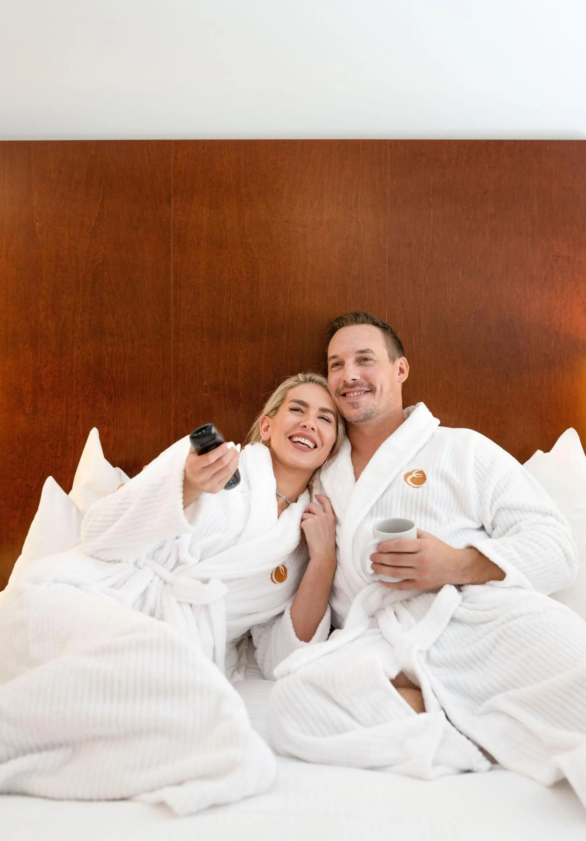 People, Bed in Mountain Side Hotel Whistler by Executive