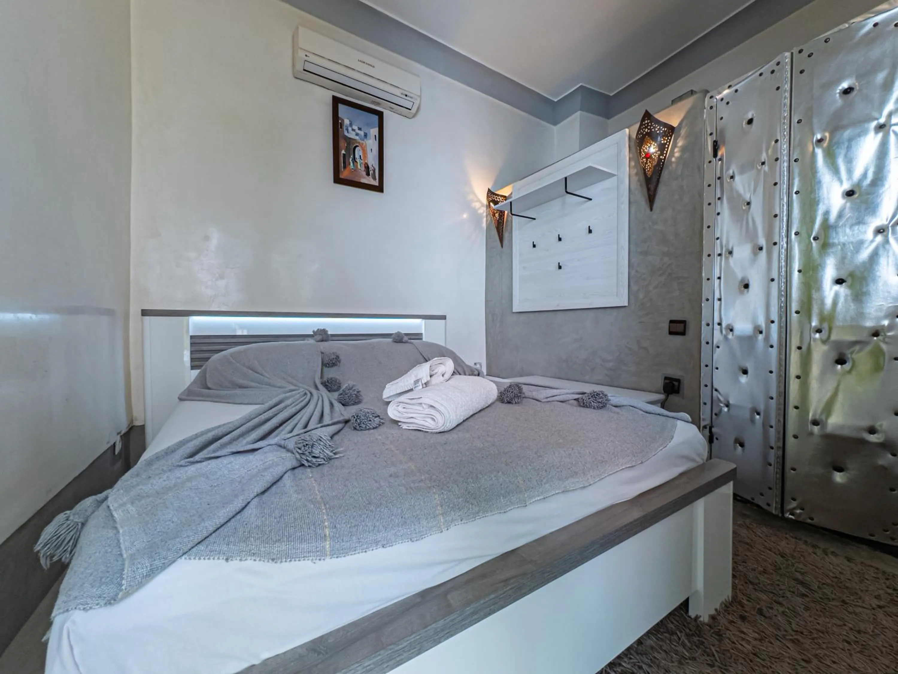 Bed in Riad Minorisa