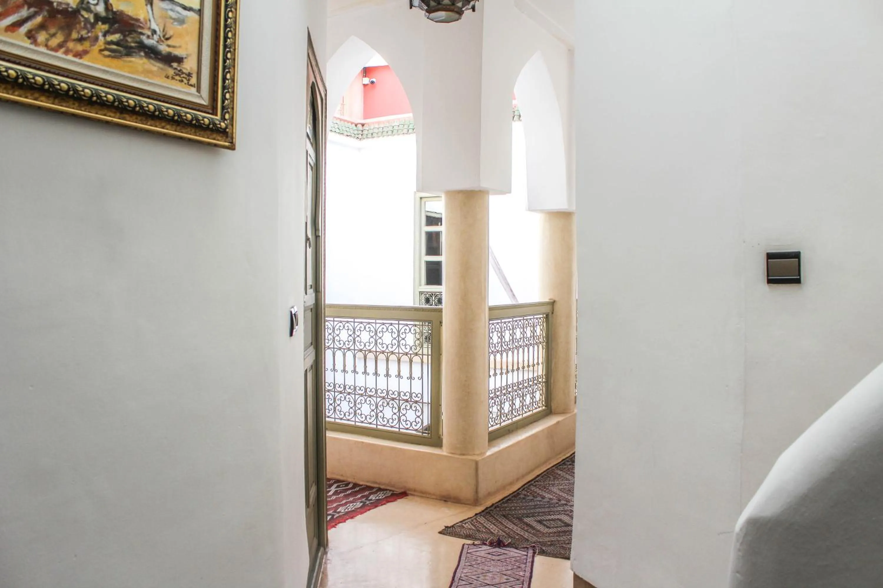 Bed in Riad Minorisa