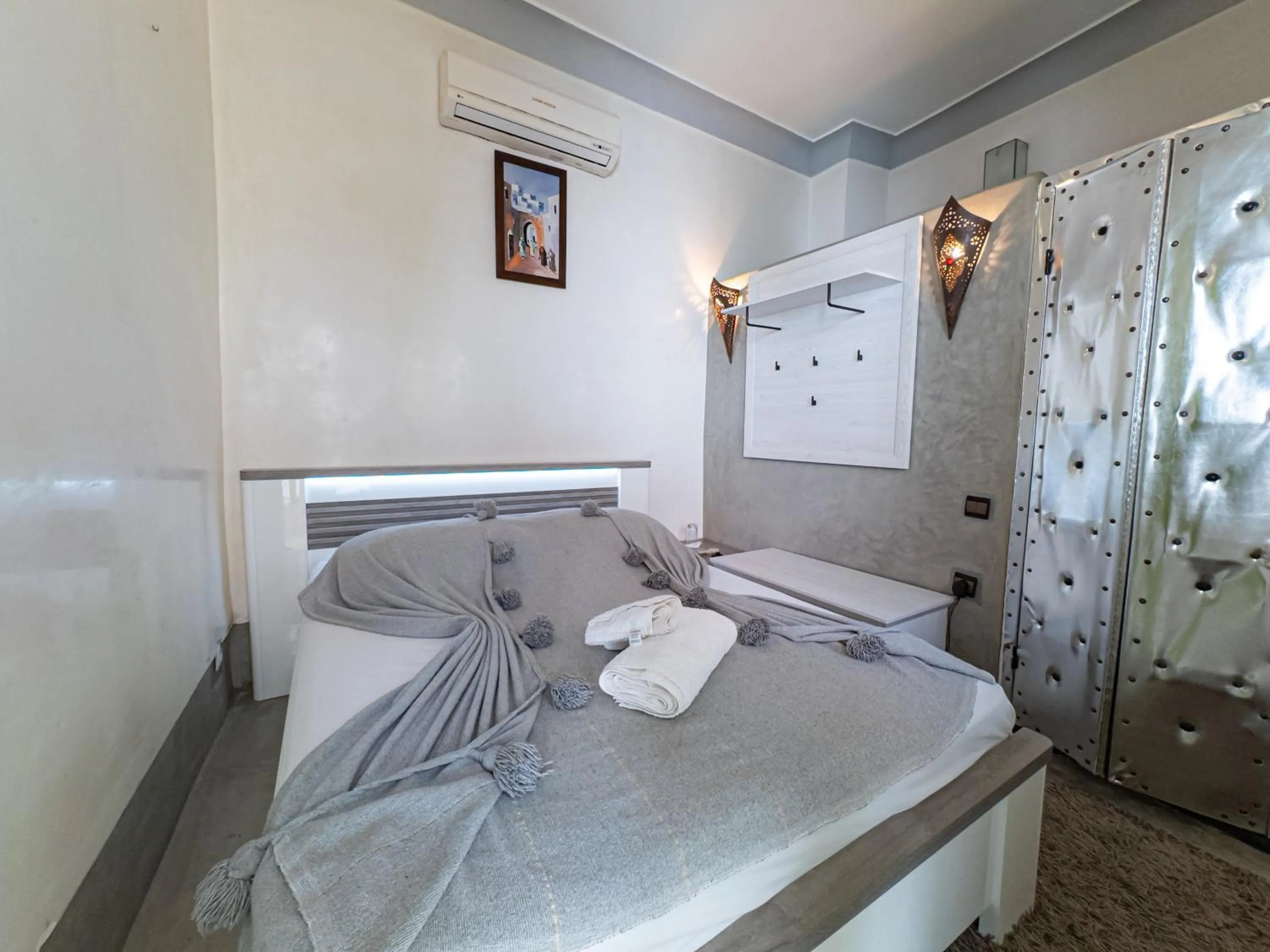 Bed in Riad Minorisa