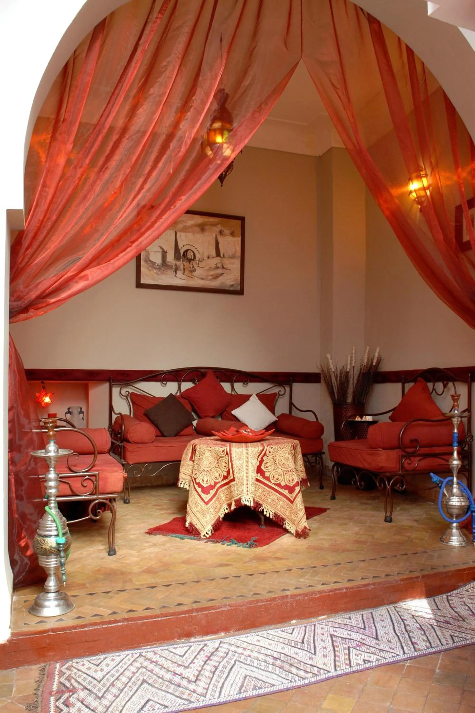 Living room in Riad Minorisa