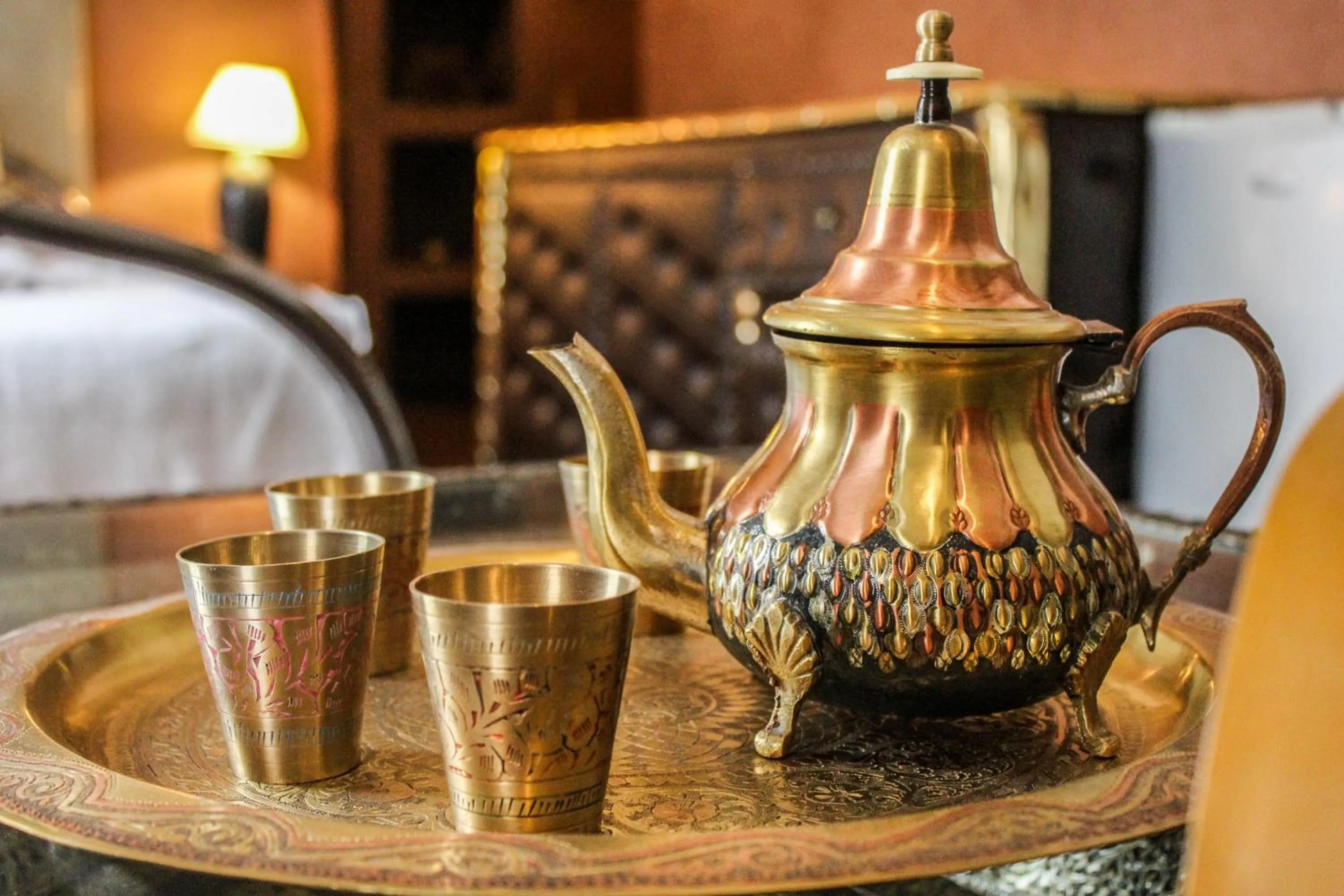 Decorative detail in Riad Minorisa