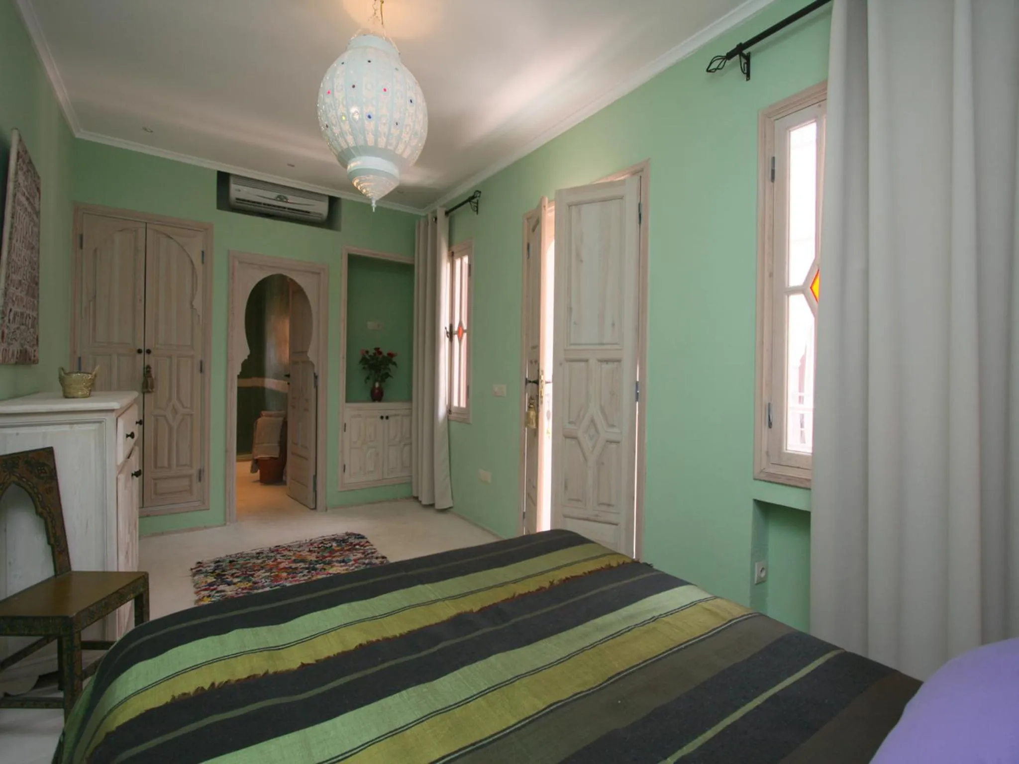 Bed in Riad Tahani