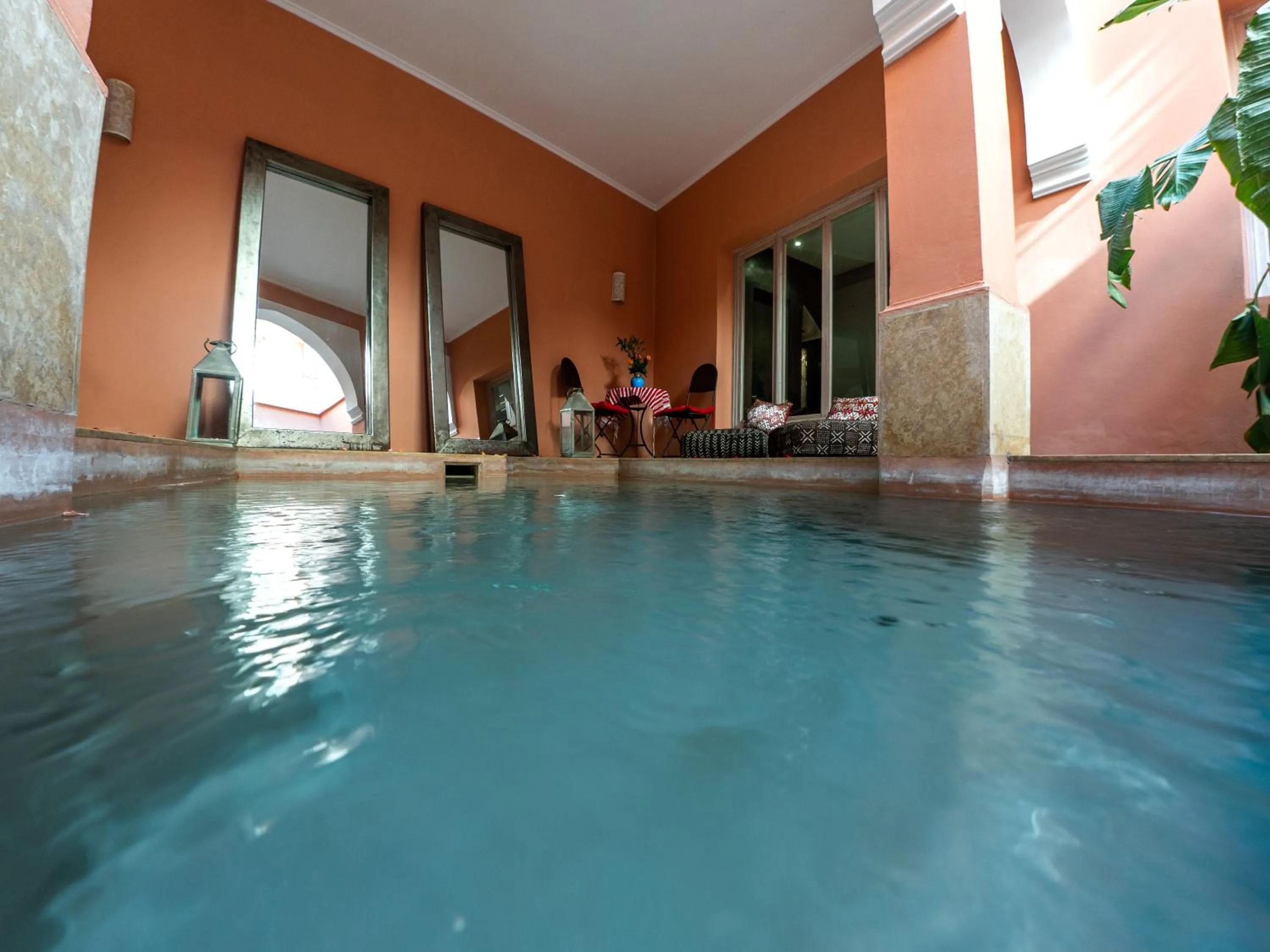Swimming pool in Riad Tahani