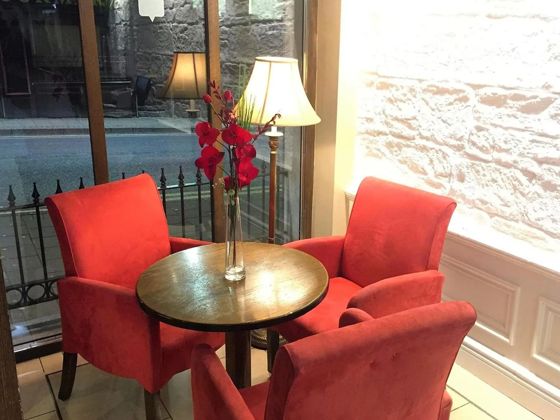 Seating area in Kilford Arms