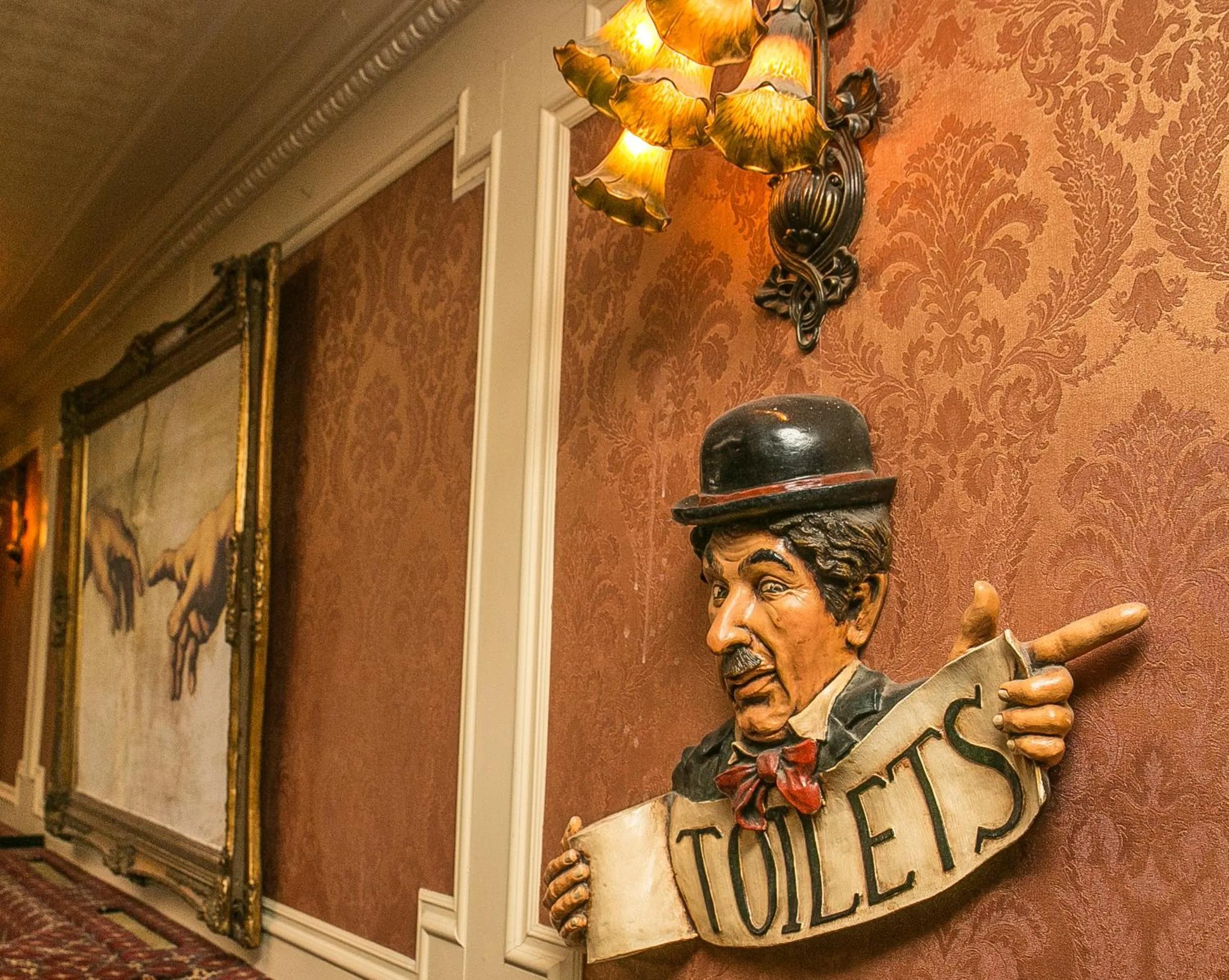 Decorative detail in Kilford Arms