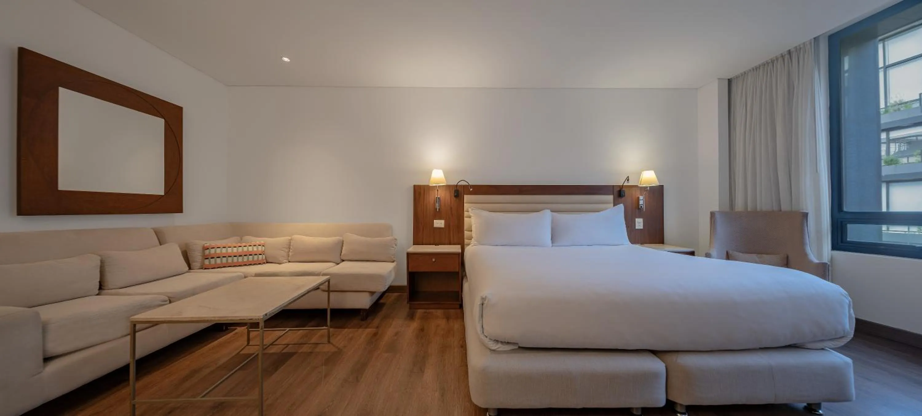 Bedroom, Bed in Hotel Chico 97 By OxoHotel